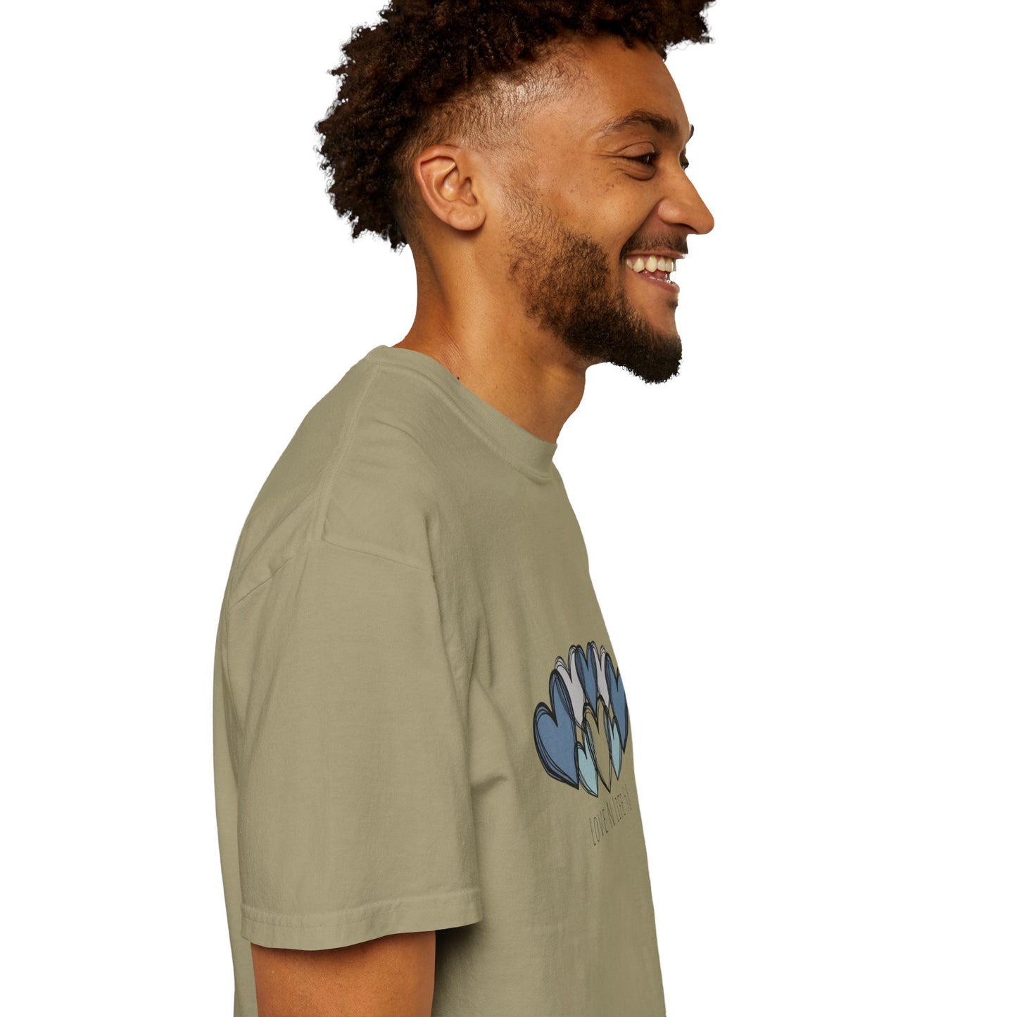 Hearts Love N Life 58 Tee - Comfort Colors