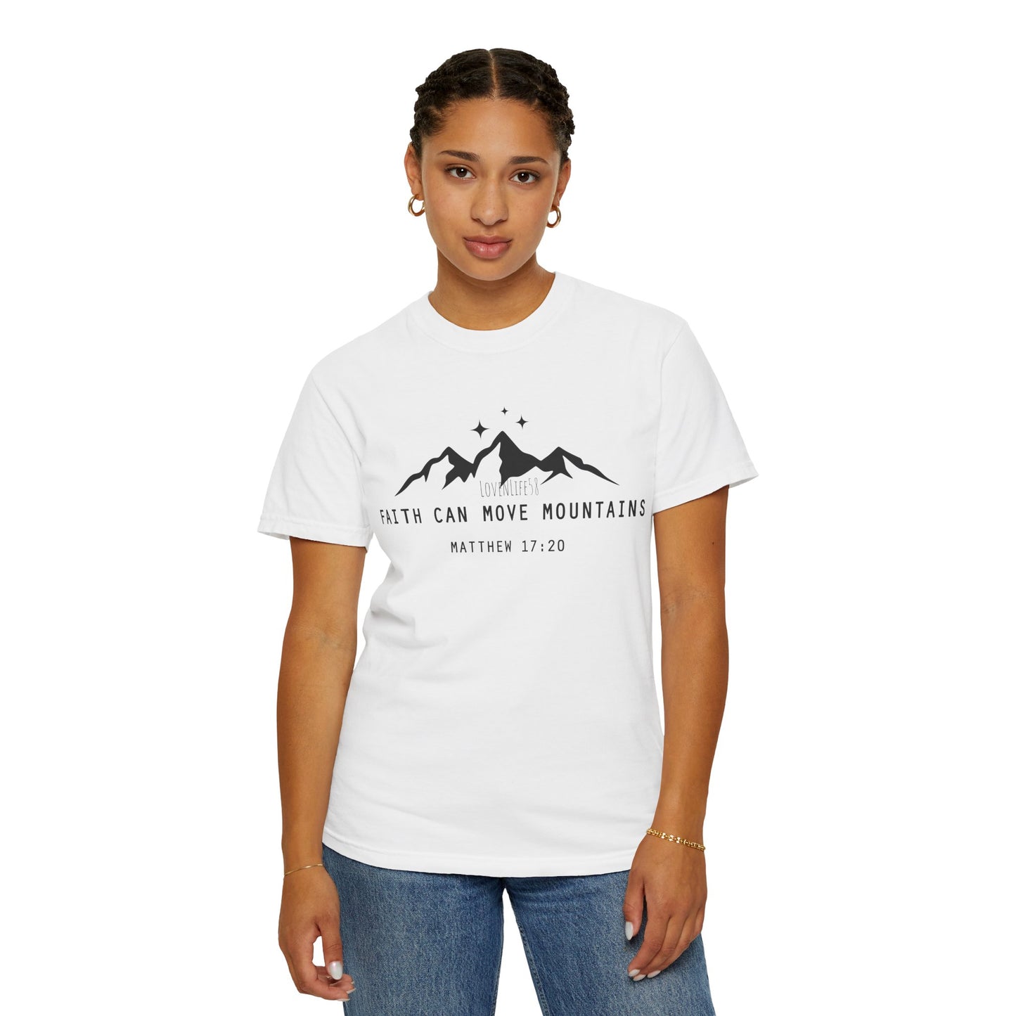 Faith Can Move Mountains Tee