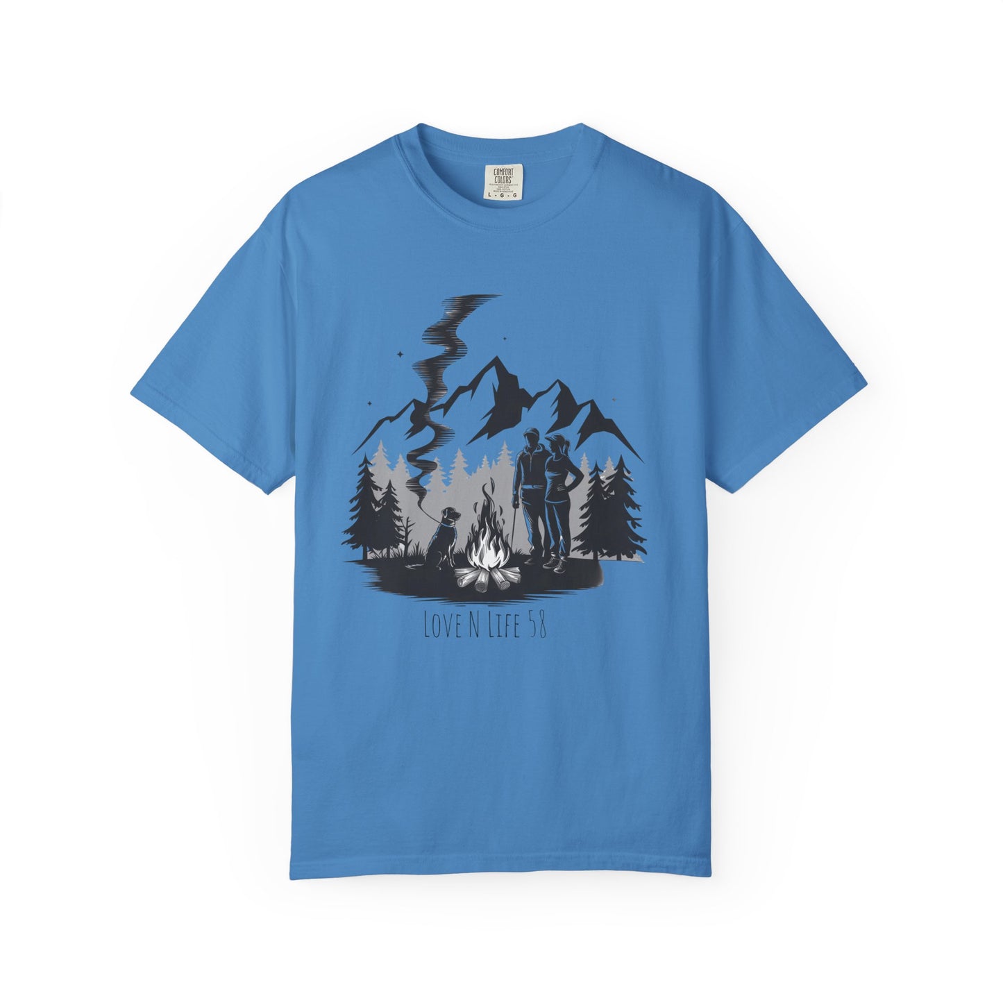 Campfire Dog Tee