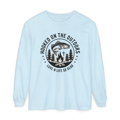 Hooked on the Outdoors Long Sleeve Tee