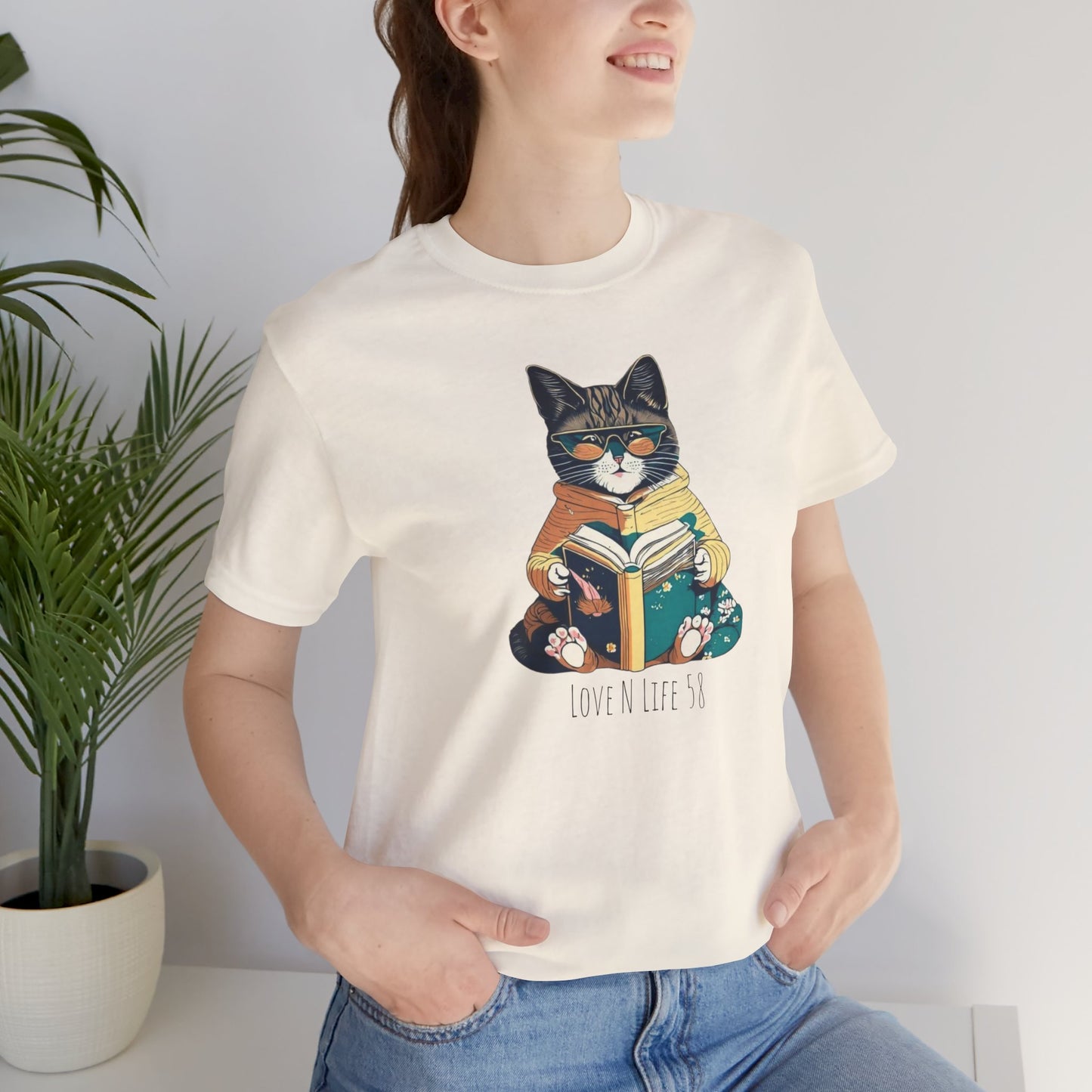 Cat Lover Tee - Bella Canvas