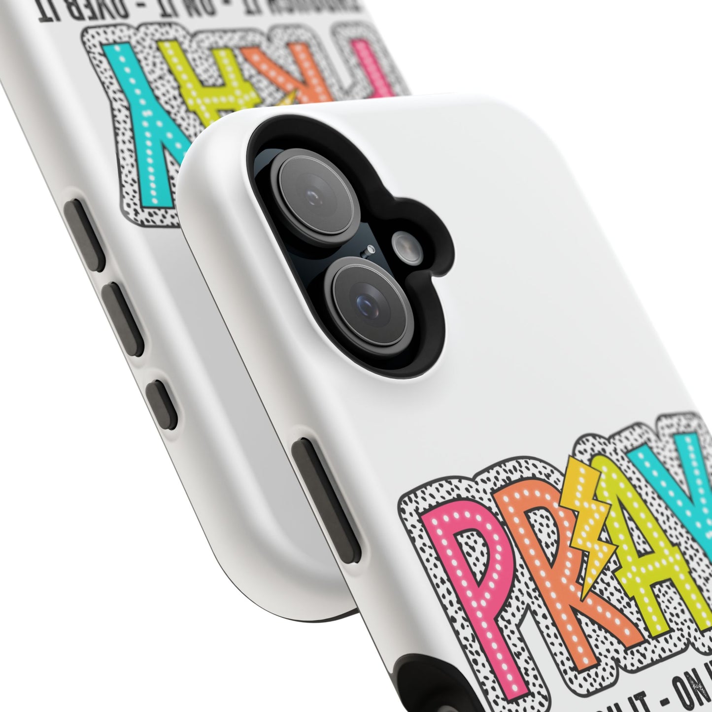 Pray Magnetic Phone Case - Inspirational Tough Case, Prayer Phone Cover