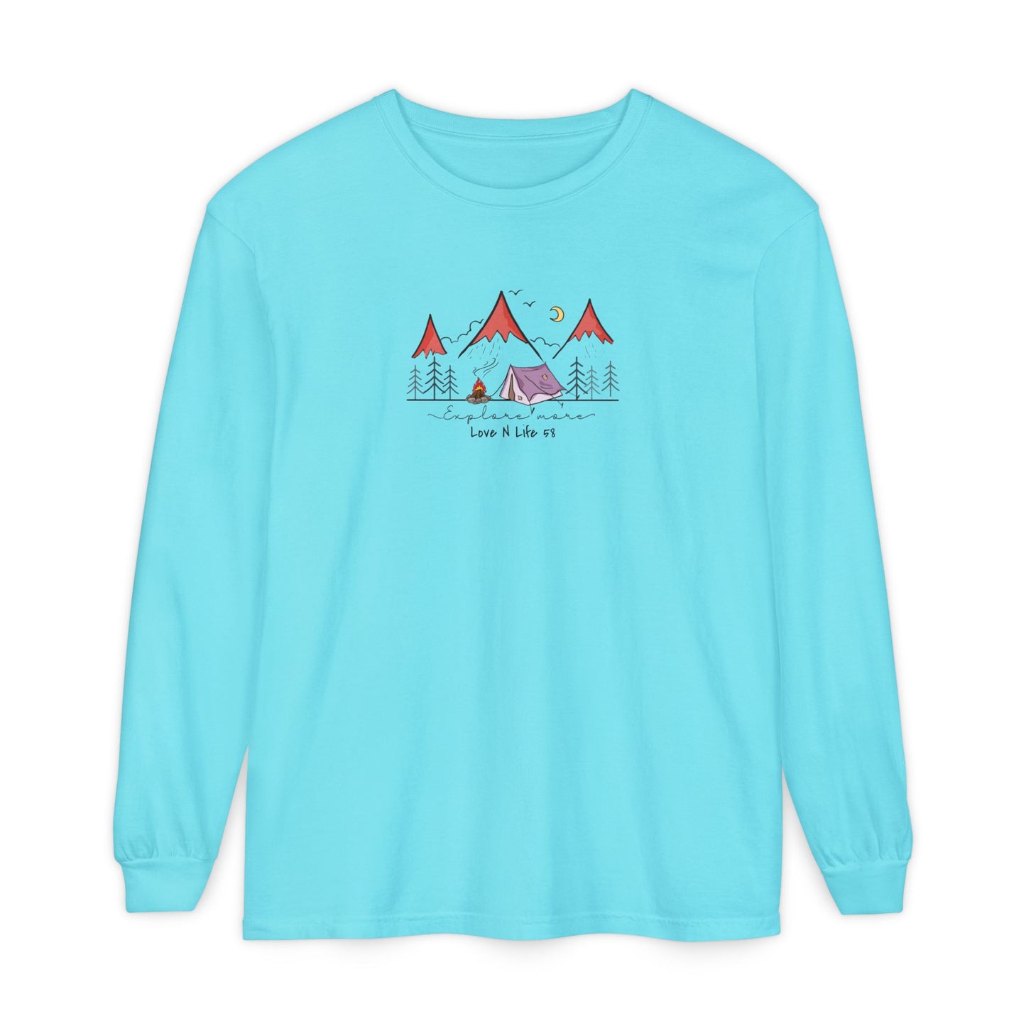 Explore More Tee - Comfort Colors Long Sleeve