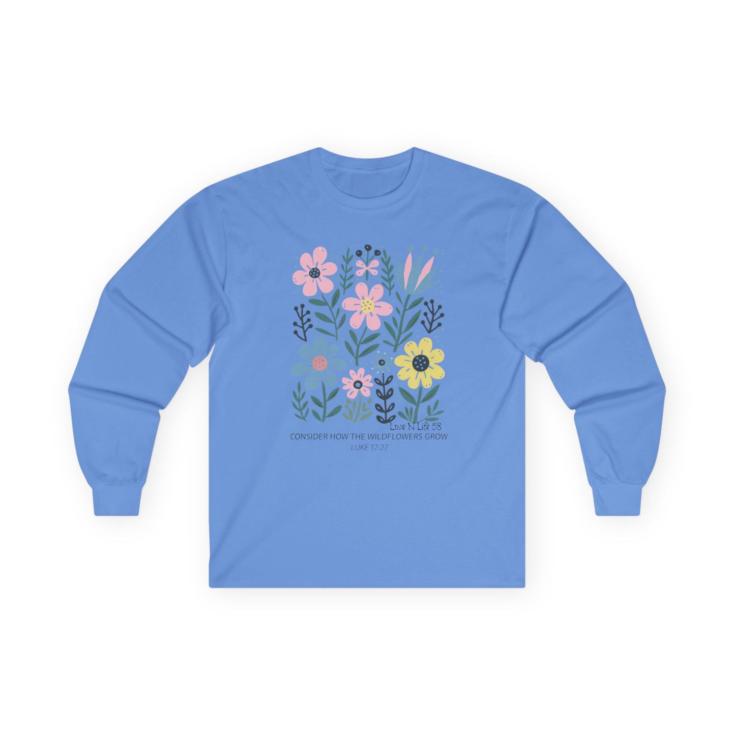Floral Inspiration Long Sleeve Tee