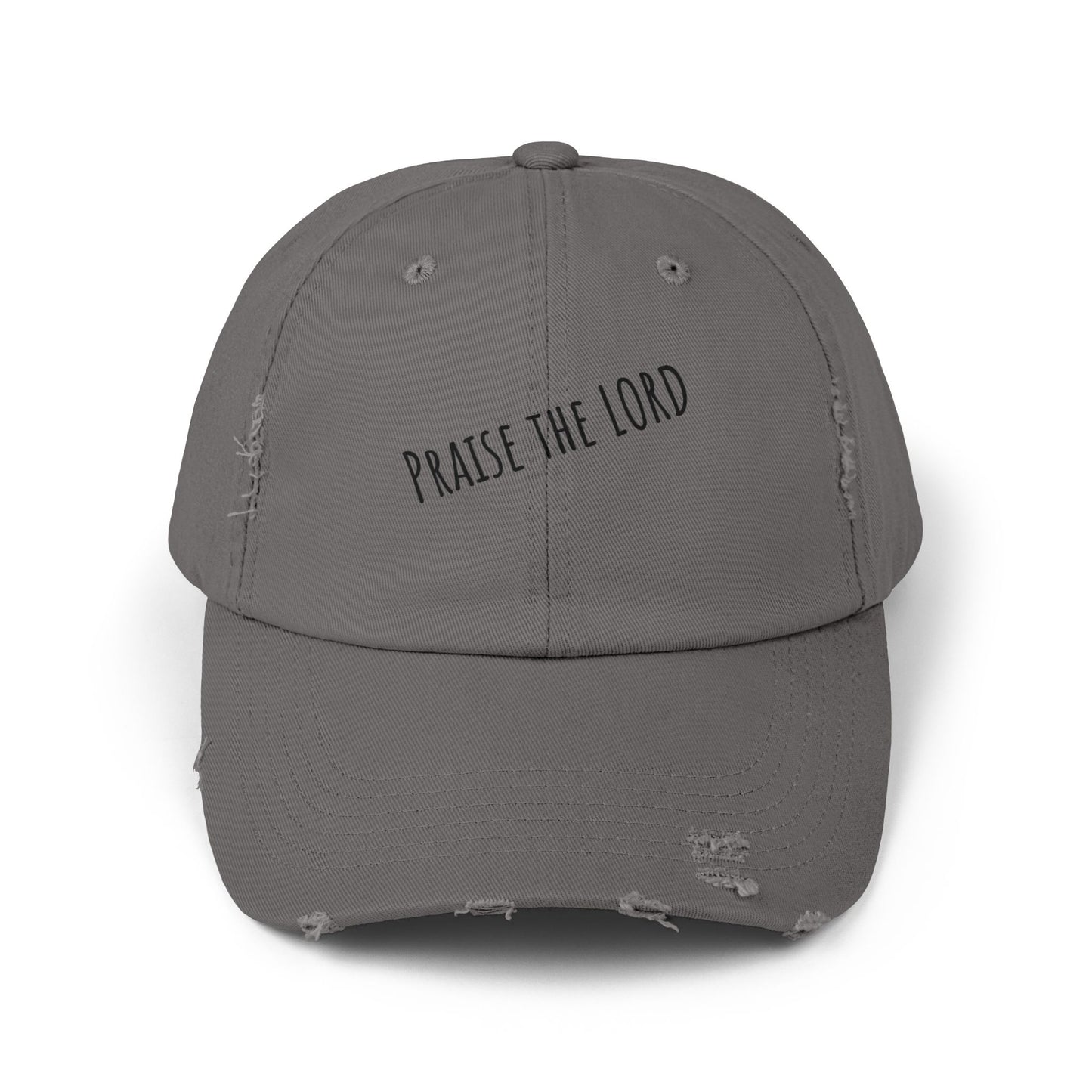 'Praise the Lord' - Distressed Hat