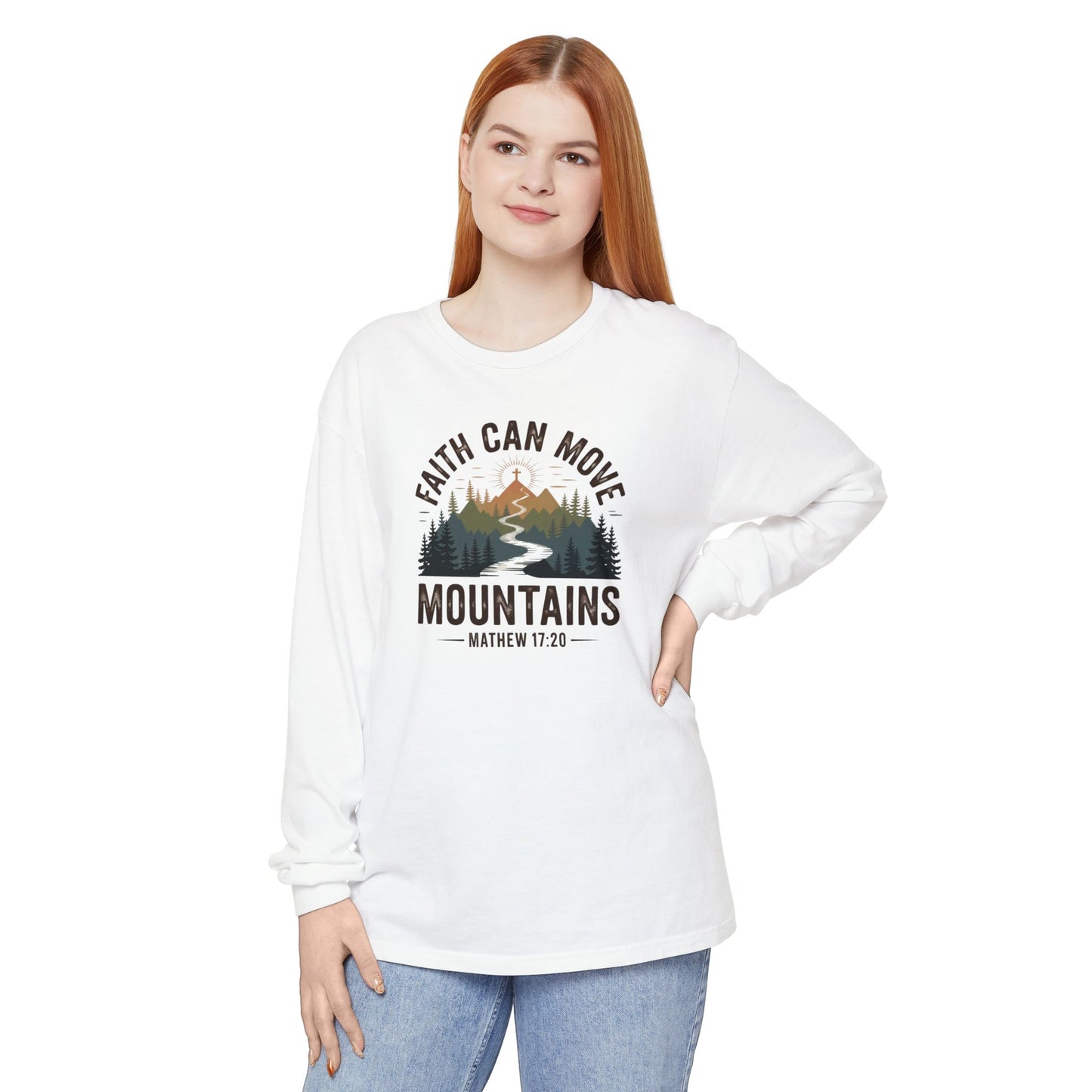 Faith Can Move Mountains - Comfort Colors