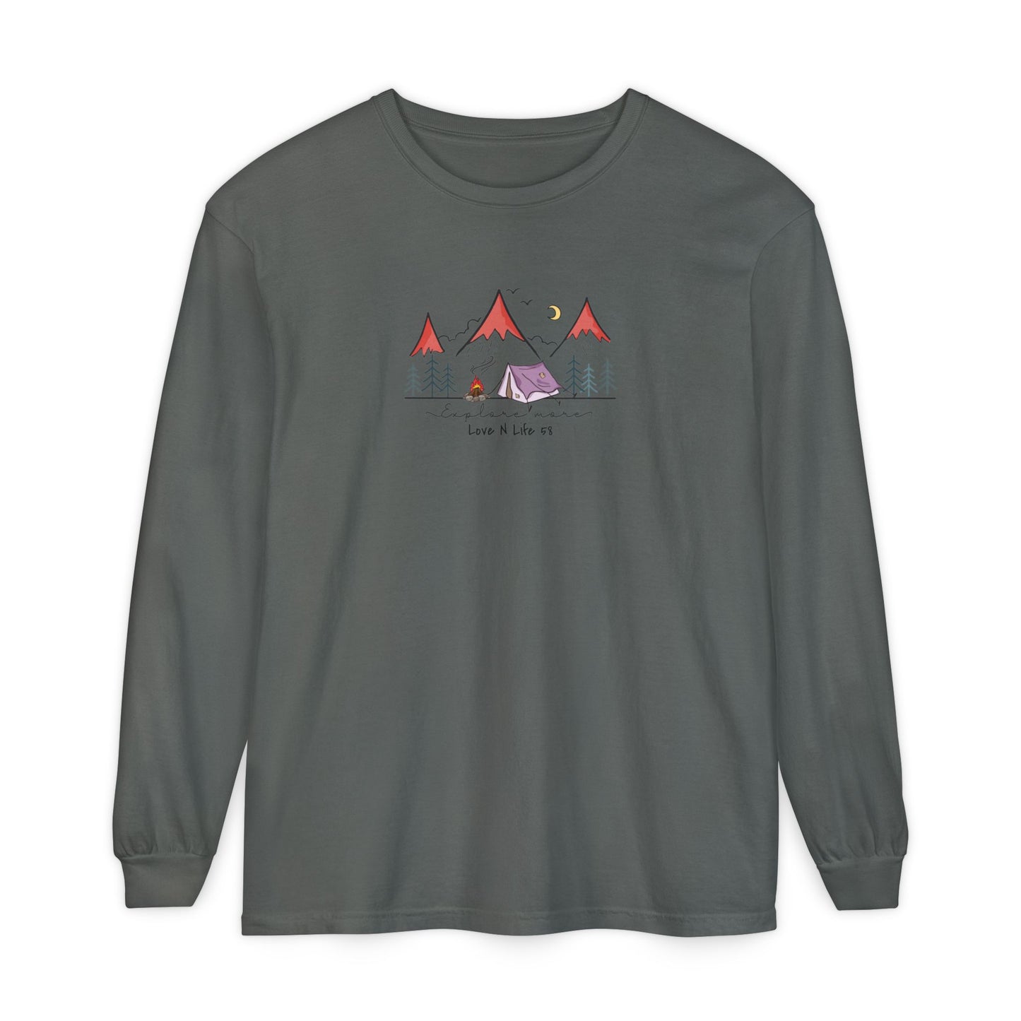 “Explore More” Long Sleeve Tee