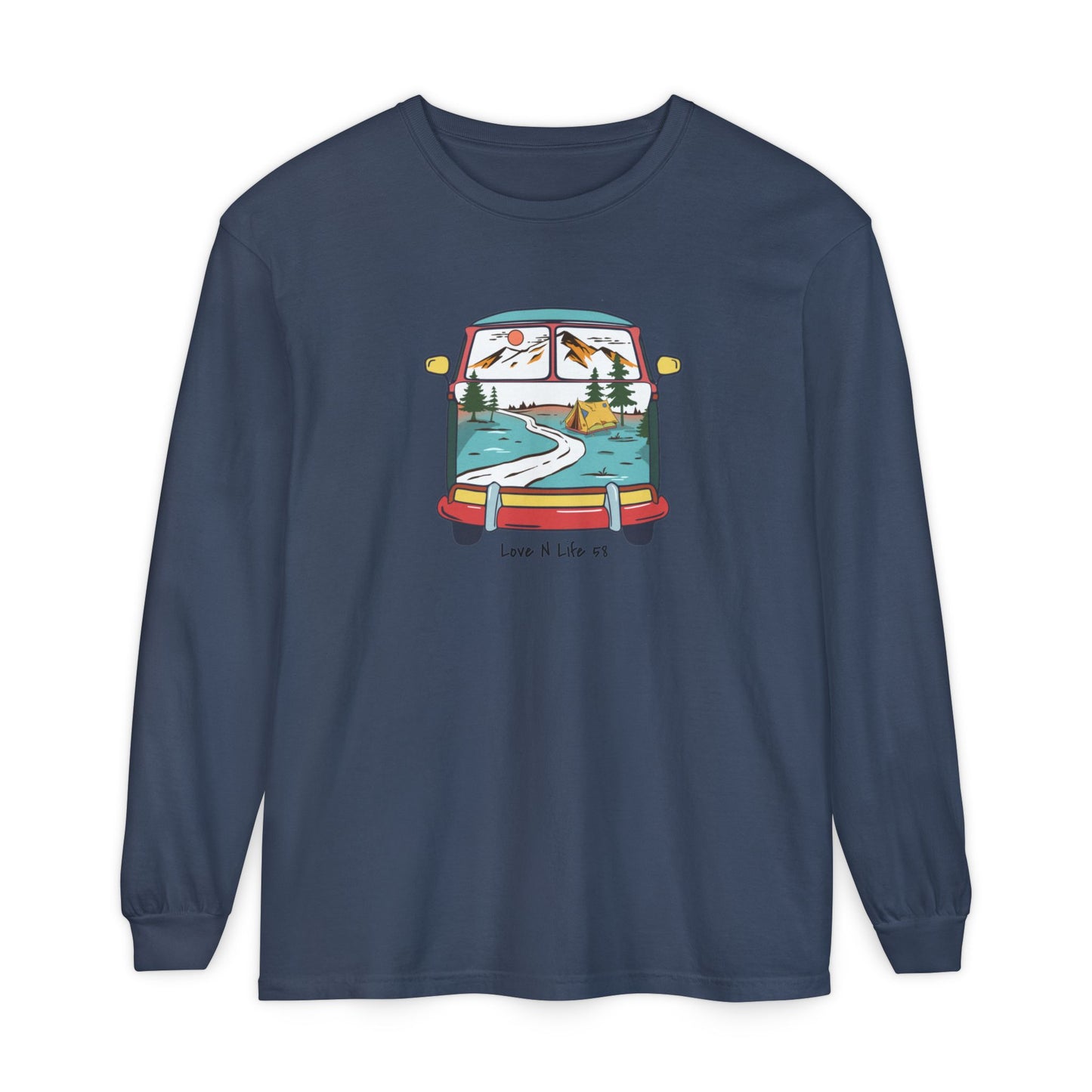 VW VAN Love N Life 58 Long Sleeve Tee