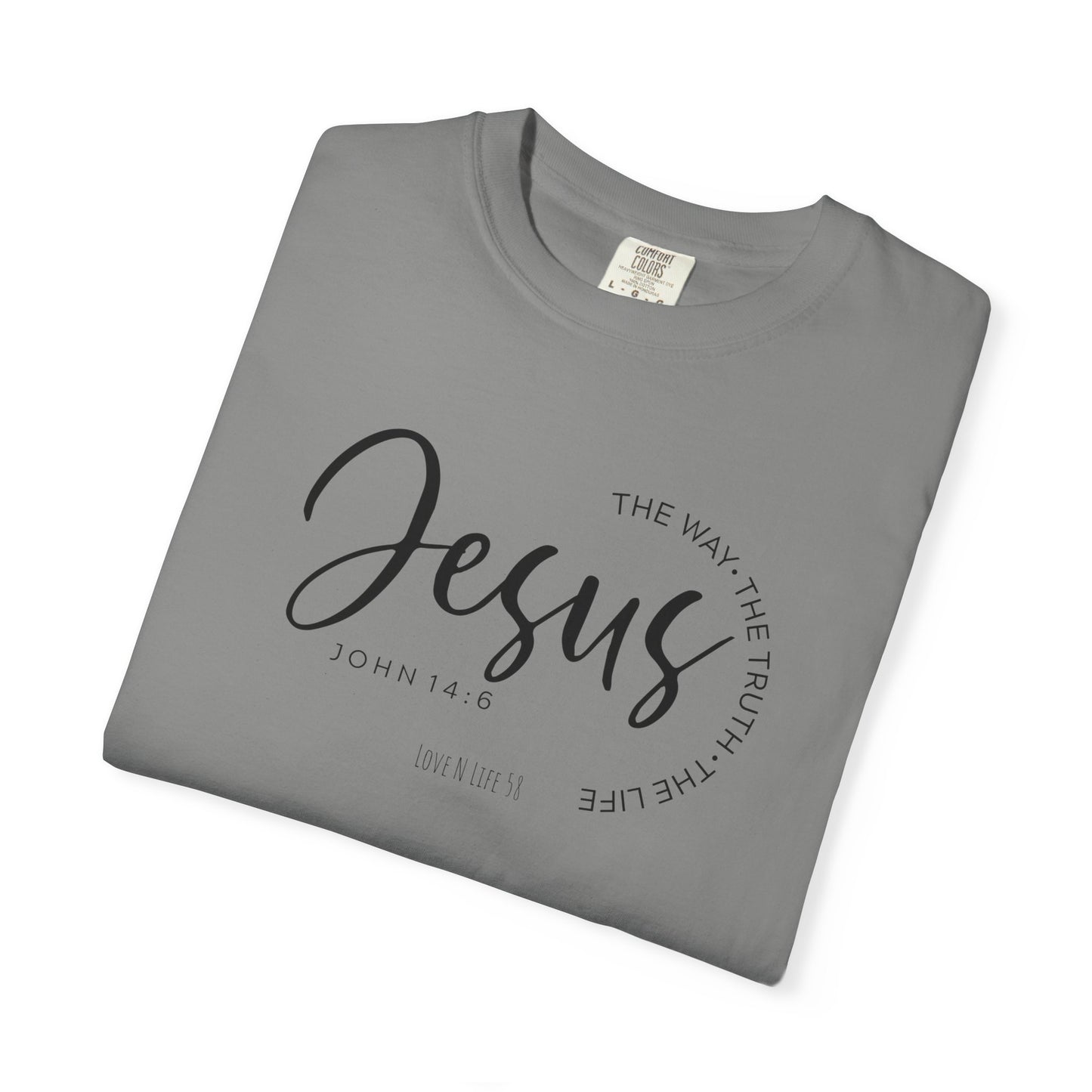 Jesus is the Way Tee - Comfort Colors
