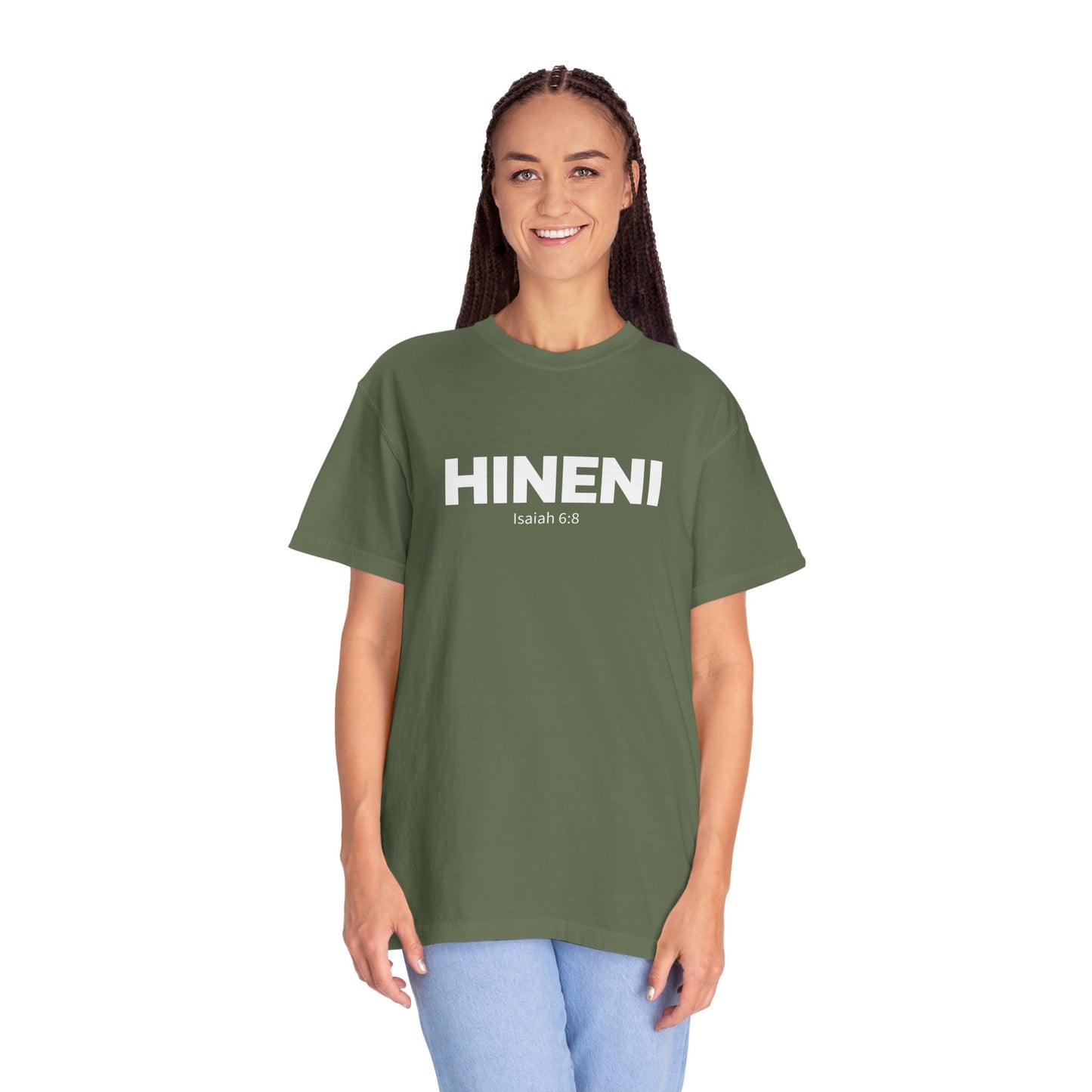 HINENI Isaiah 6:8 Tee