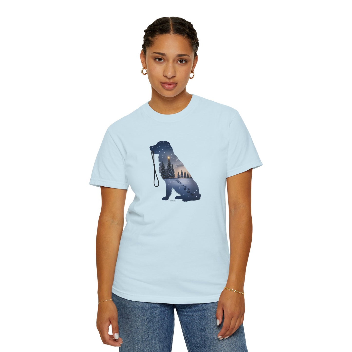 Night Forest Retriever  Tee