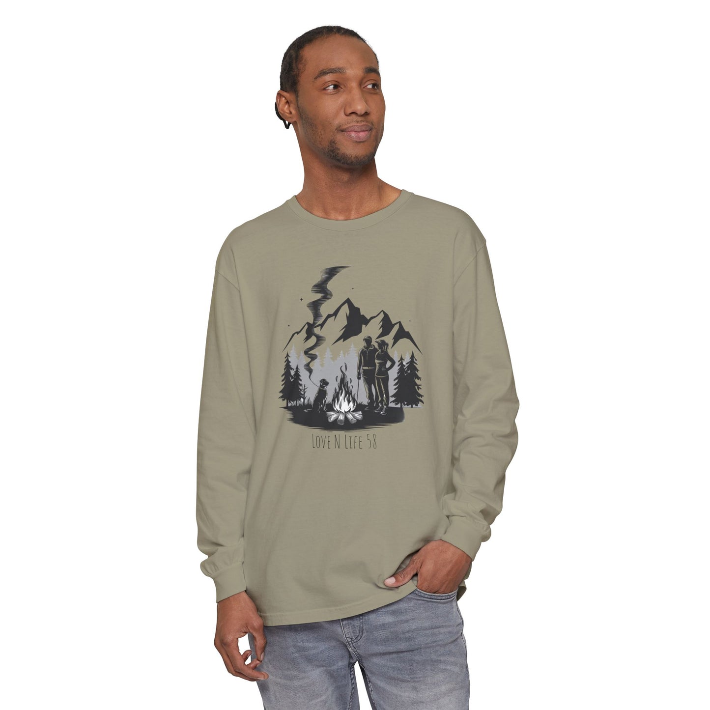 Campfire Dog - Comfort Colors