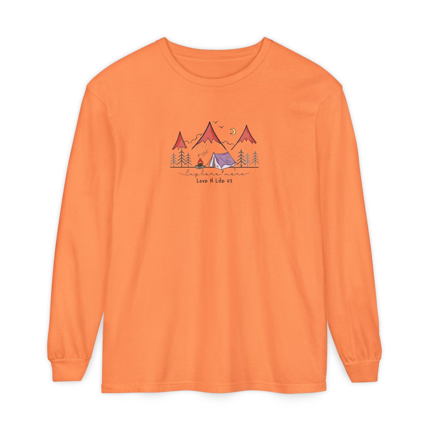 Explore More Tee - Comfort Colors Long Sleeve