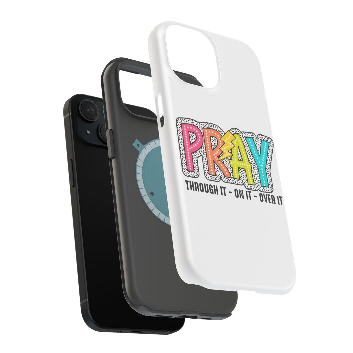 Pray Magnetic Phone Case - Inspirational Tough Case, Prayer Phone Cover