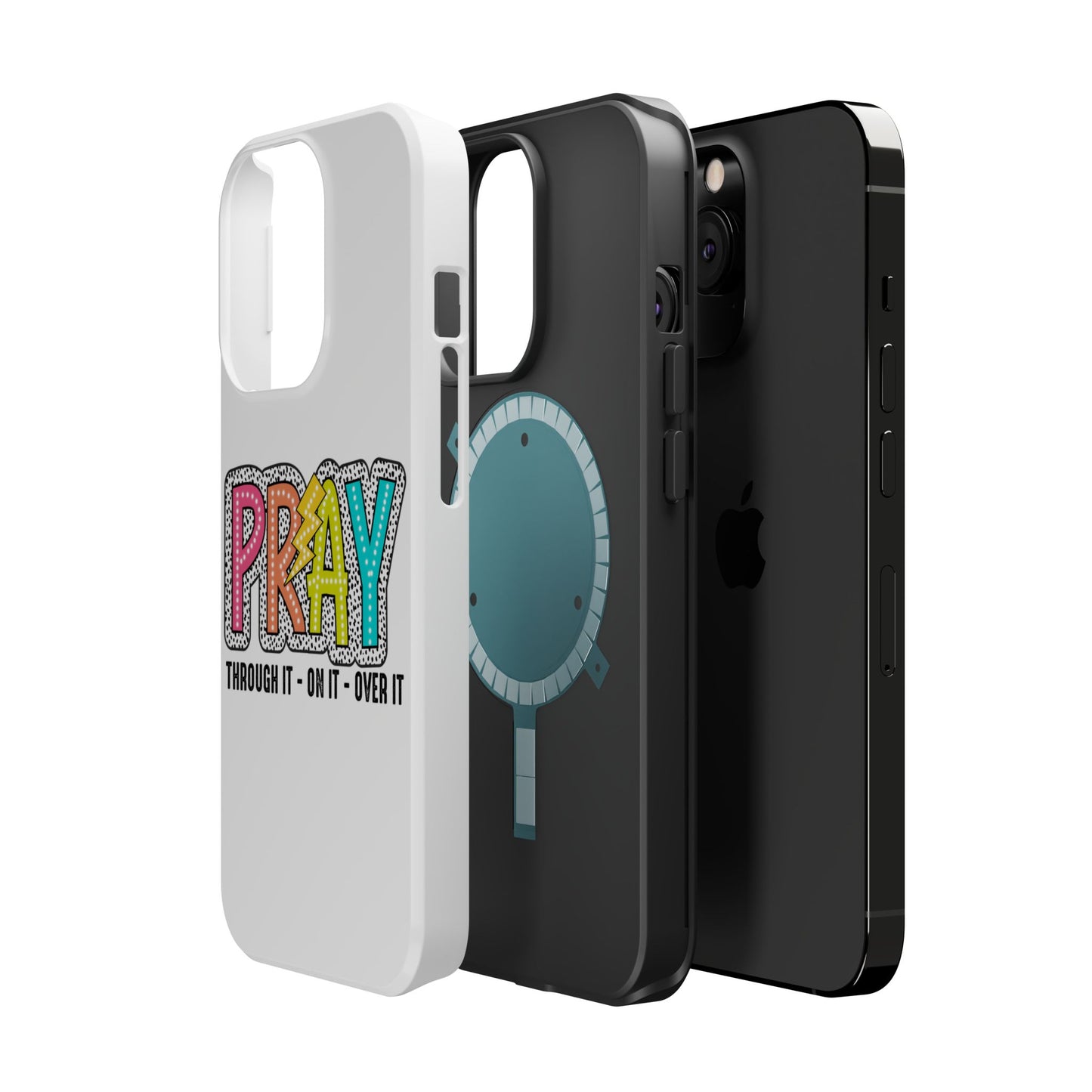 Pray Magnetic Phone Case - Inspirational Tough Case, Prayer Phone Cover