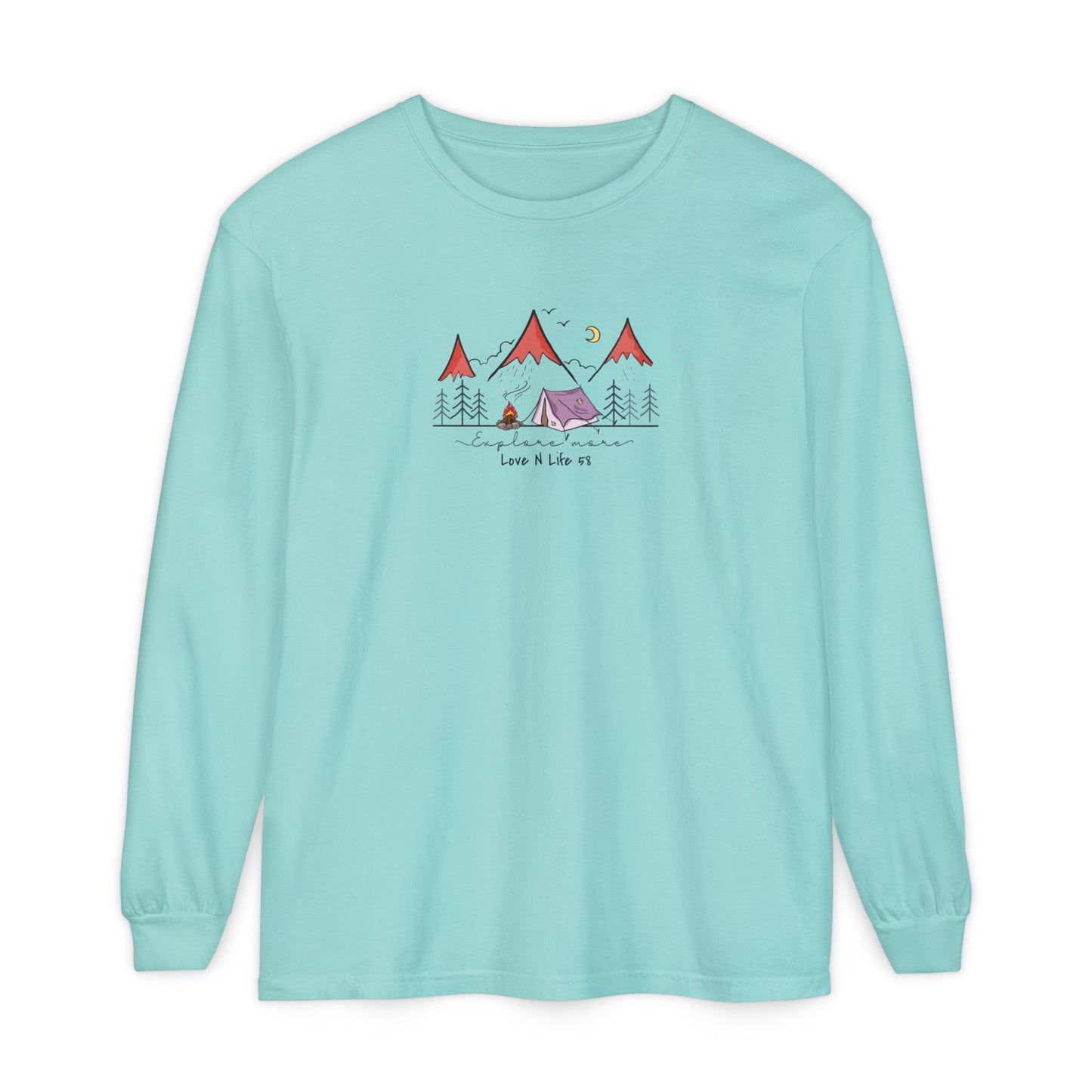 Explore More Tee - Comfort Colors Long Sleeve