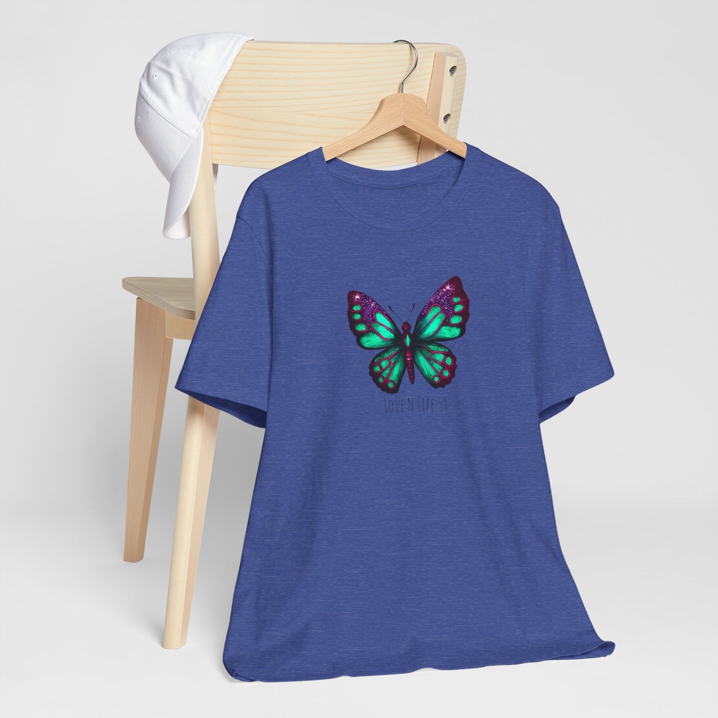 Butterfly Love Tee - Bella Canvas