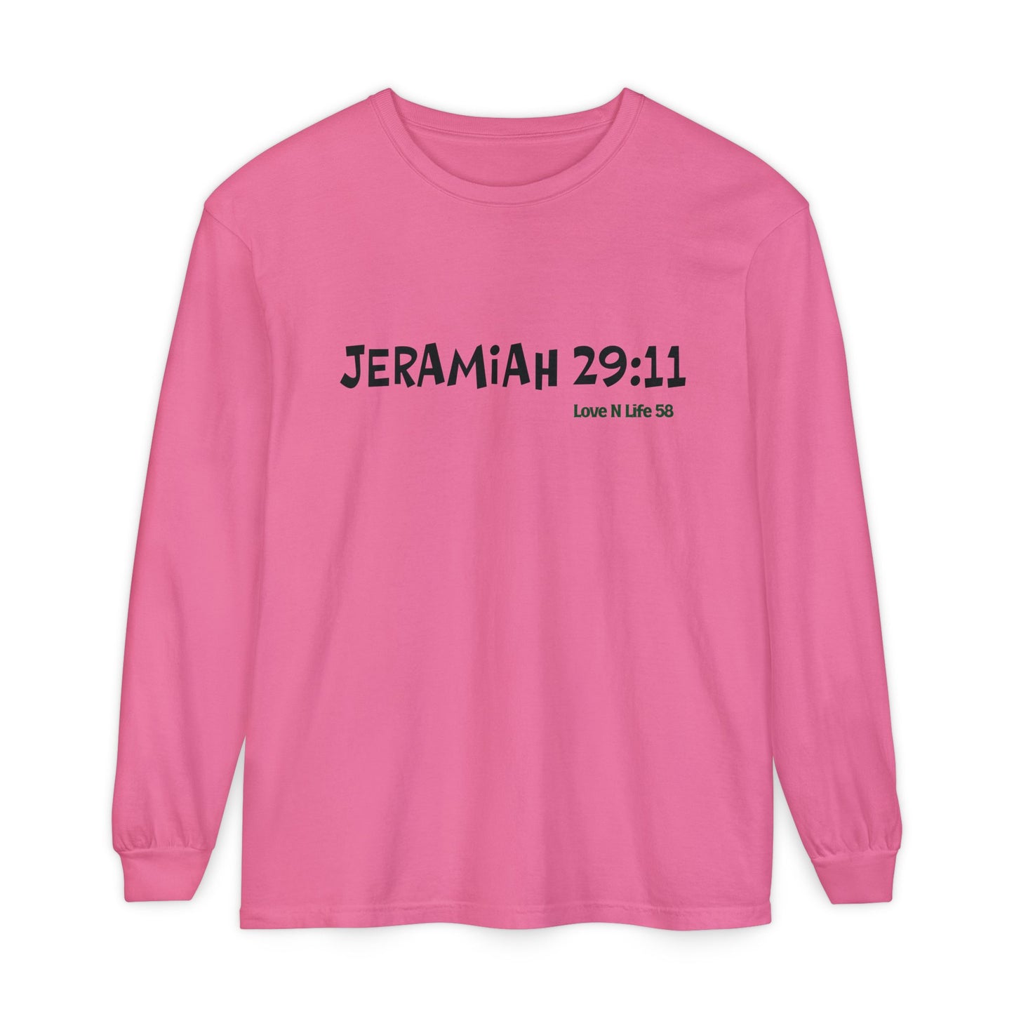 Jeremiah 29:11 Long Sleeve Tee