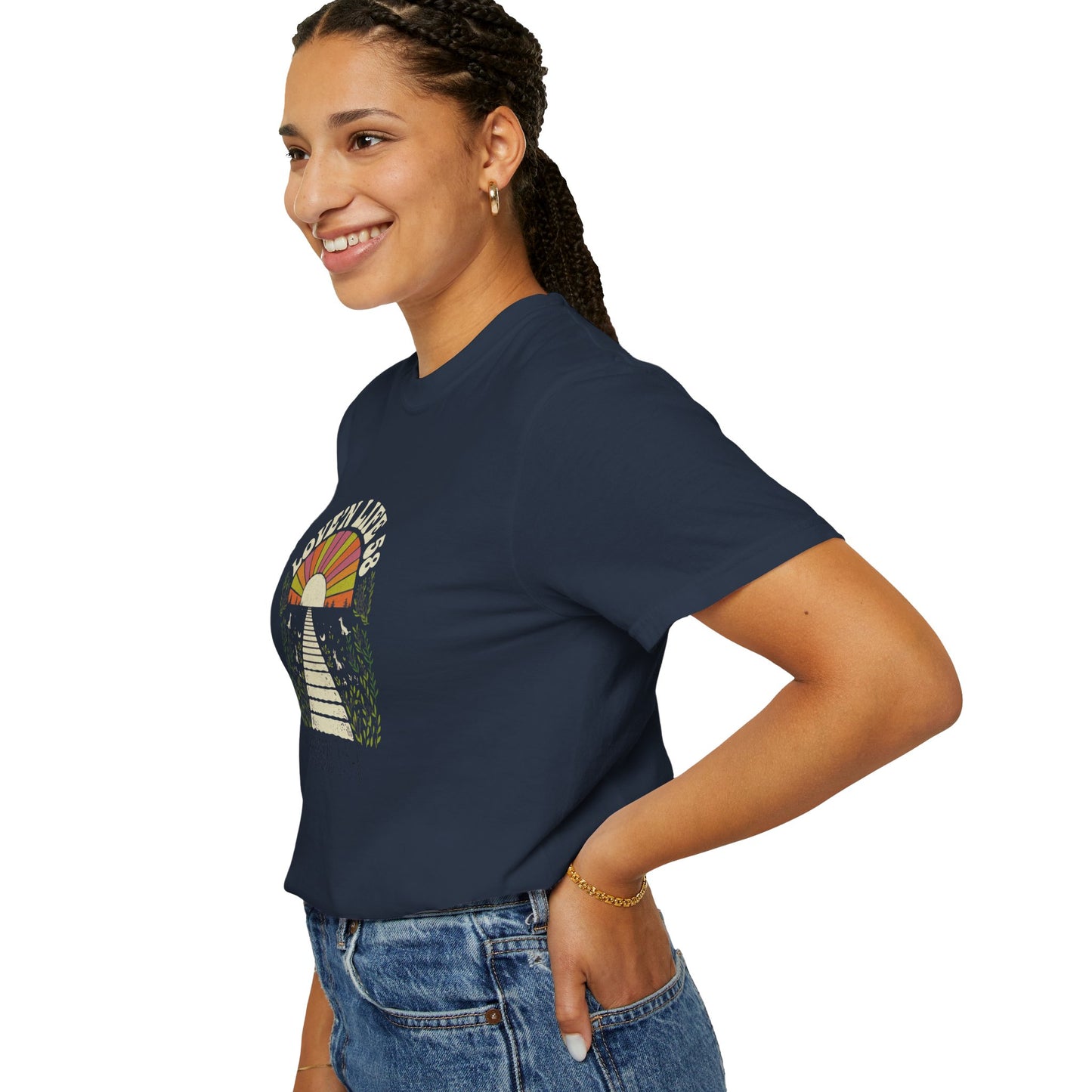 Proverbs Inspired Path Tee - Comfort Colors