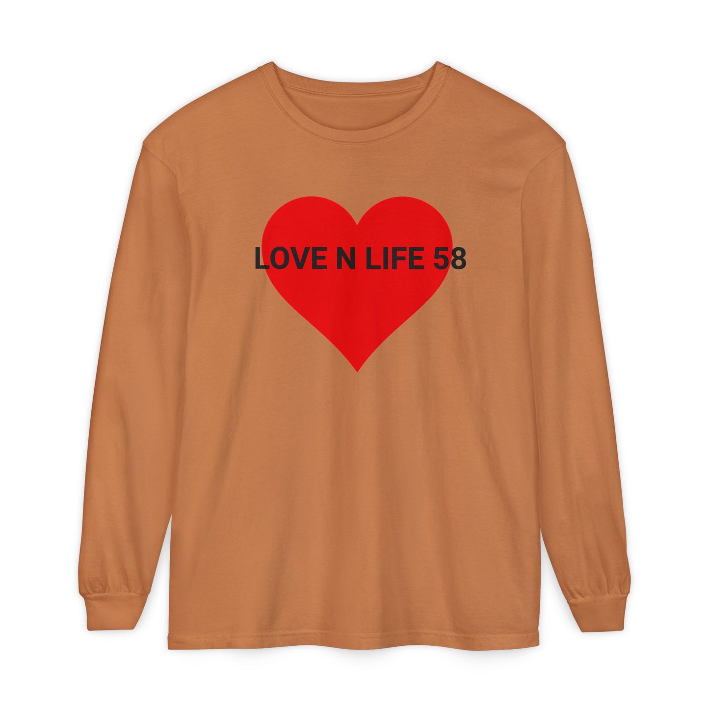 Love N Life 58 Heart Long Sleeve Tee