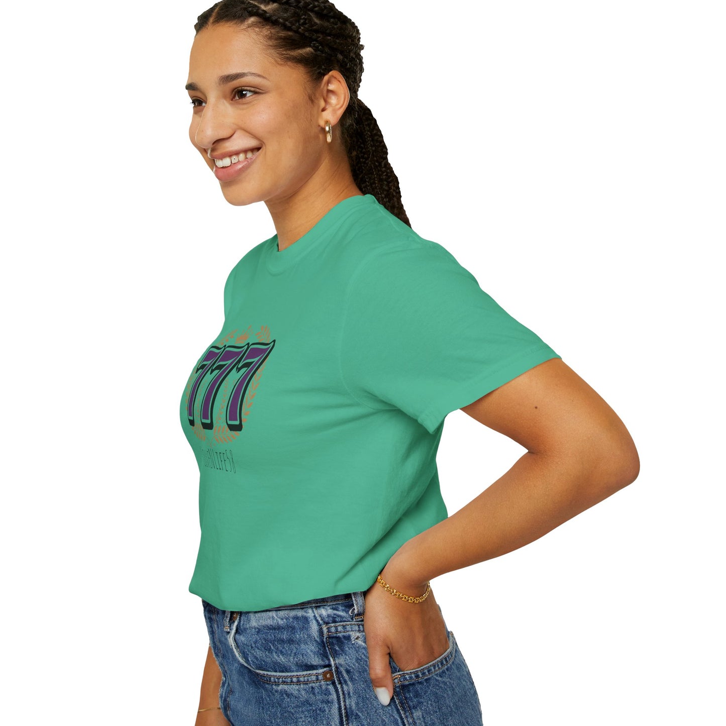 777 Tee - God , Jesus, Holy Spirt , Perfection - Comfort Colors
