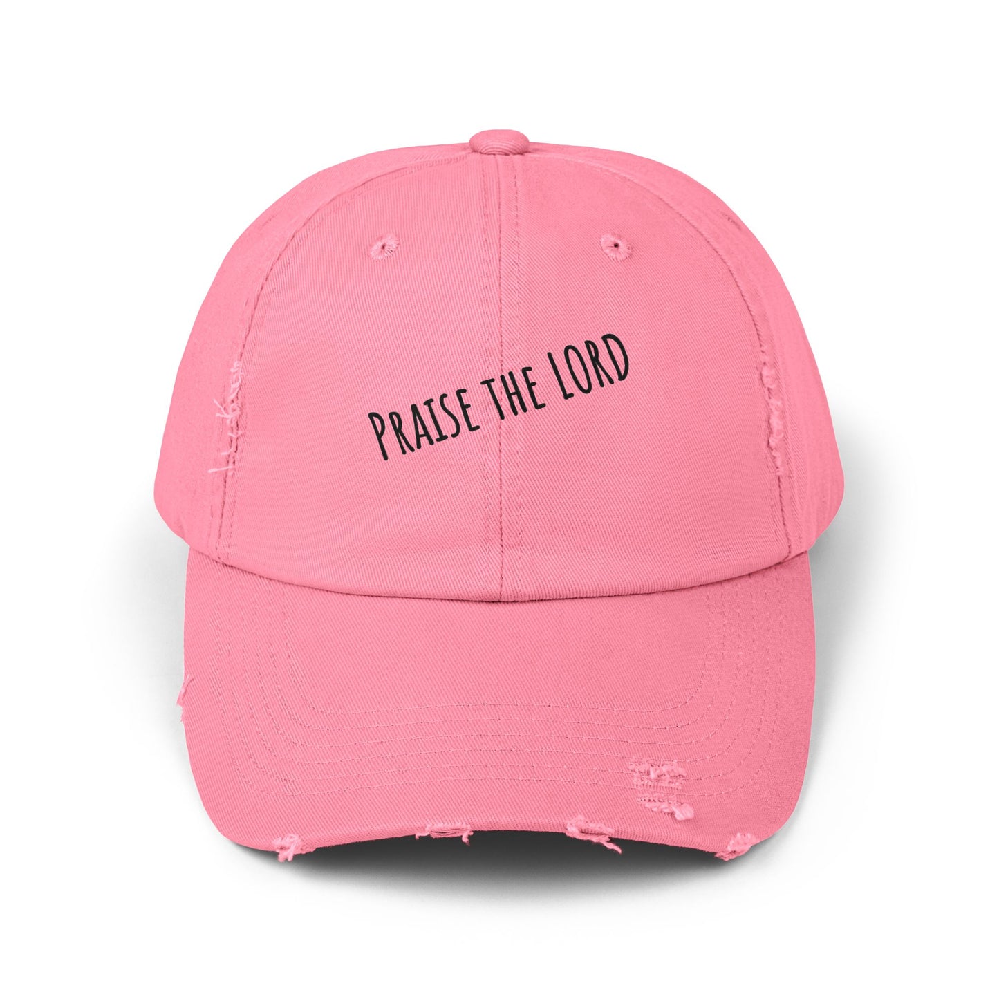 'Praise the Lord' - Distressed Hat