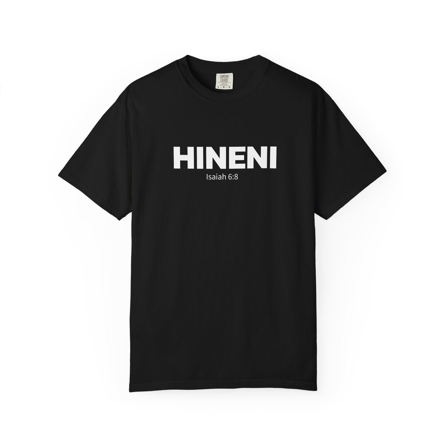 HINENI Isaiah 6:8 Tee