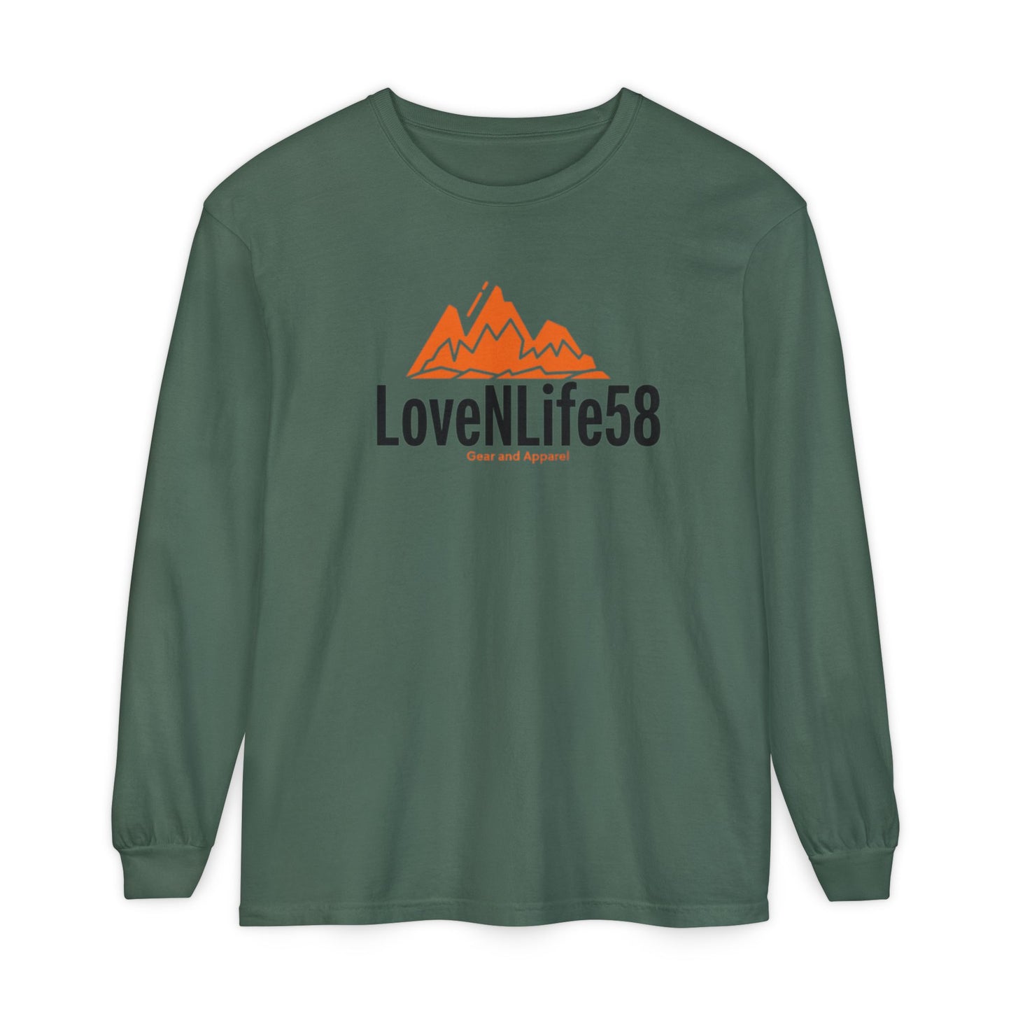 LOVE N LIFE 58 Gear Tee - Comfort Colors Long Sleeve