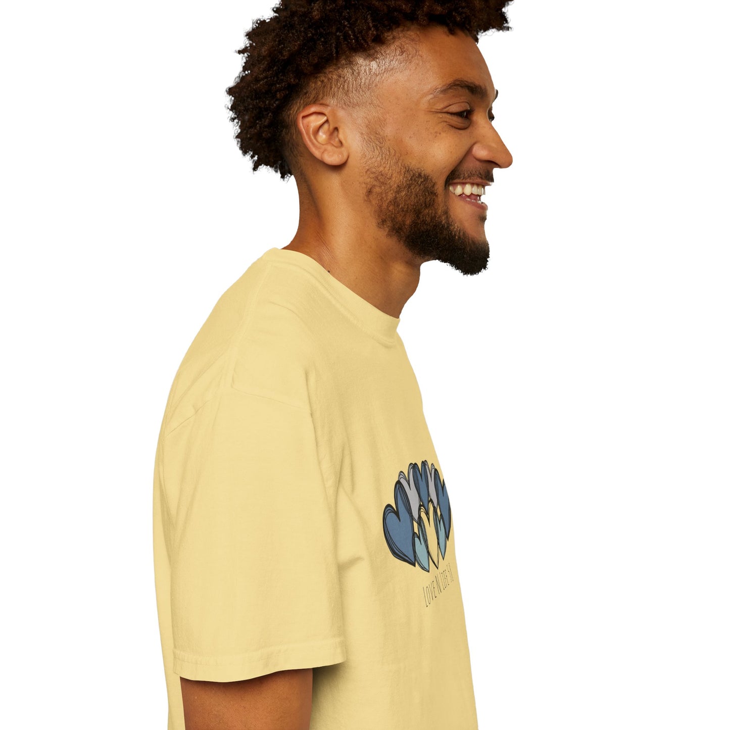 Hearts Love N Life 58 Tee - Comfort Colors