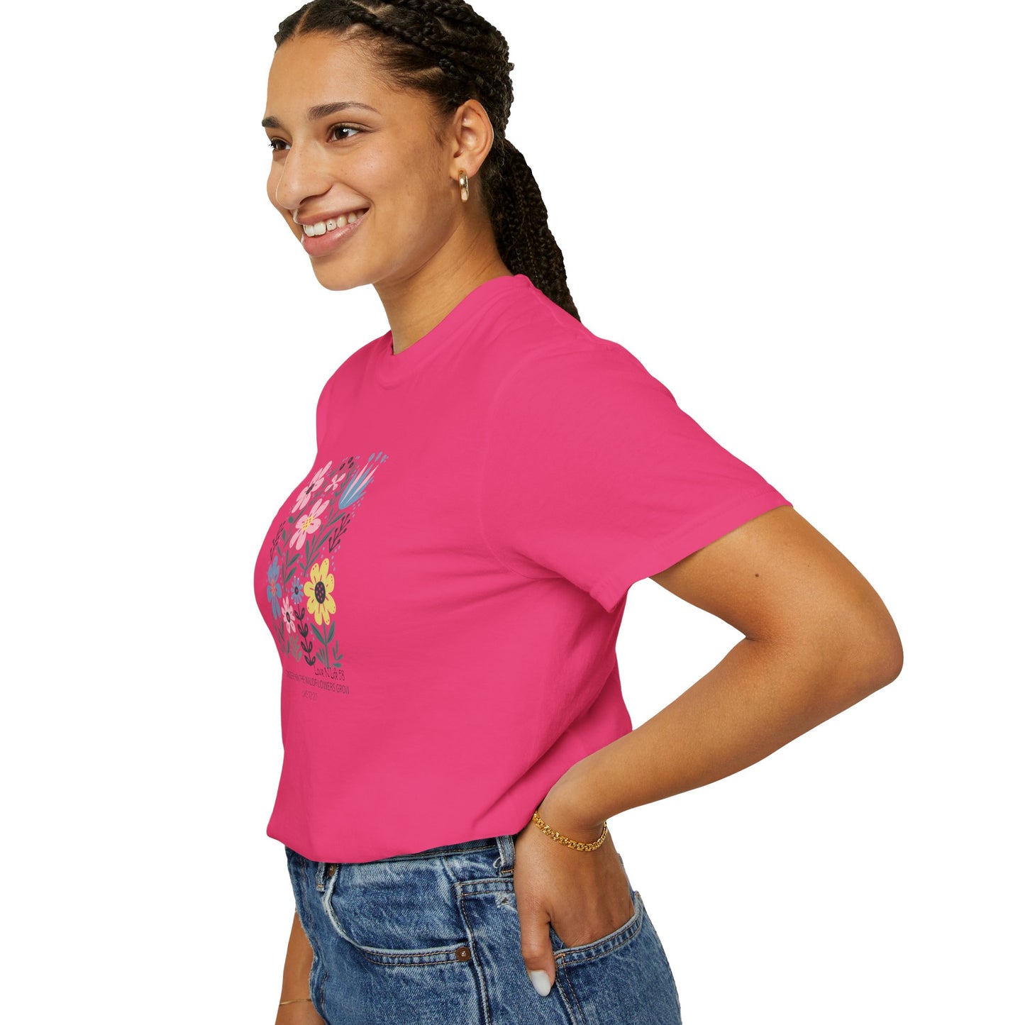 Consider the Wildflowers Tee - Comfort Colors