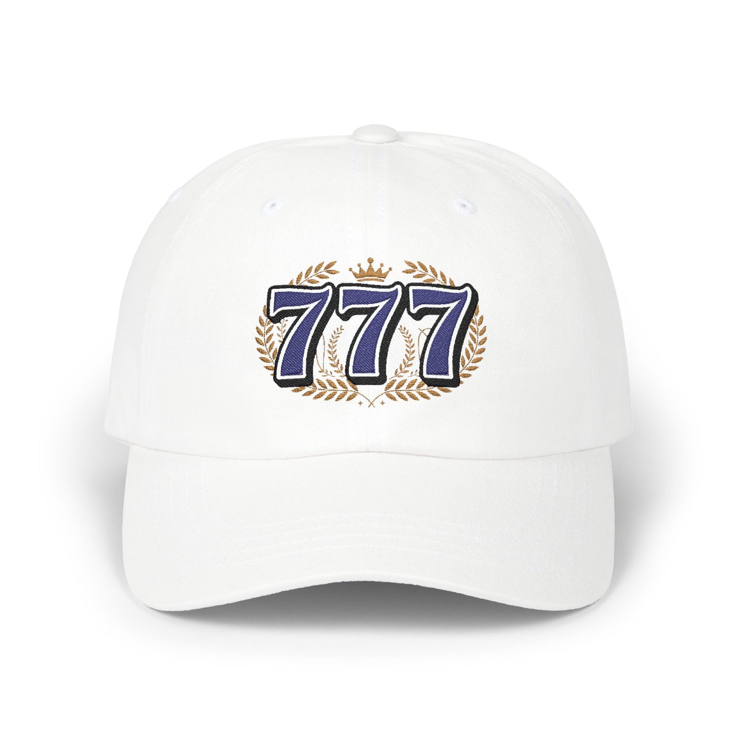 777 - Embroidered Classic Dad Cap