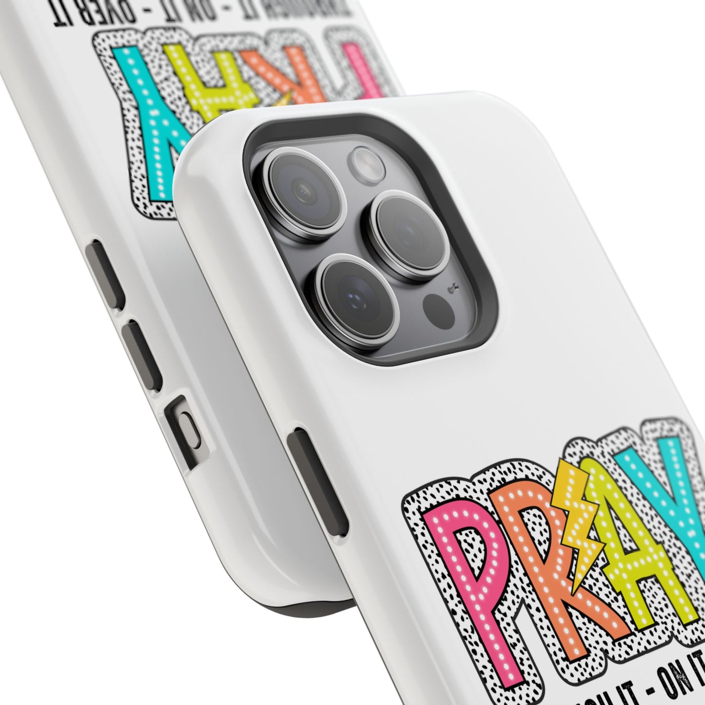 Pray Magnetic Phone Case - Inspirational Tough Case, Prayer Phone Cover