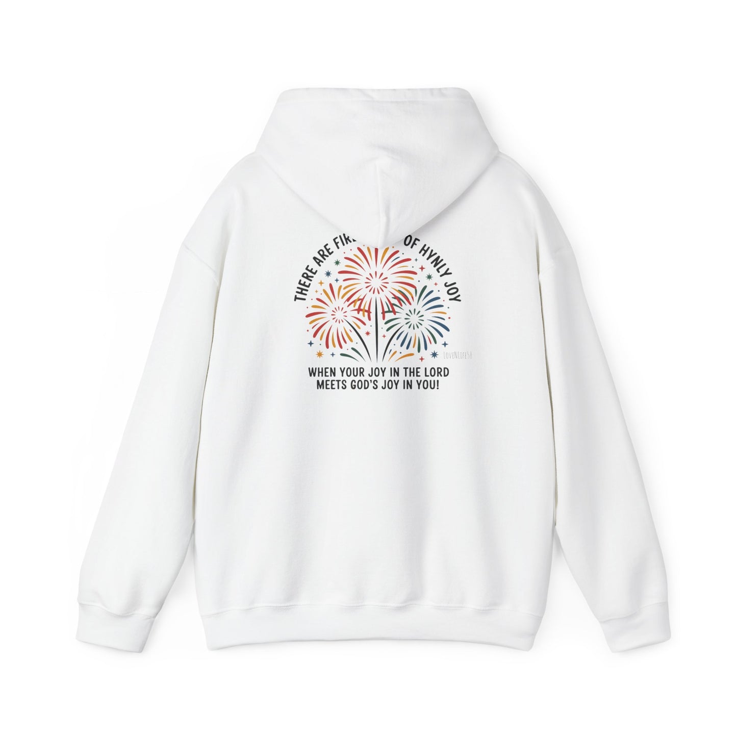 Joyful Fireworks Unisex Hoodie