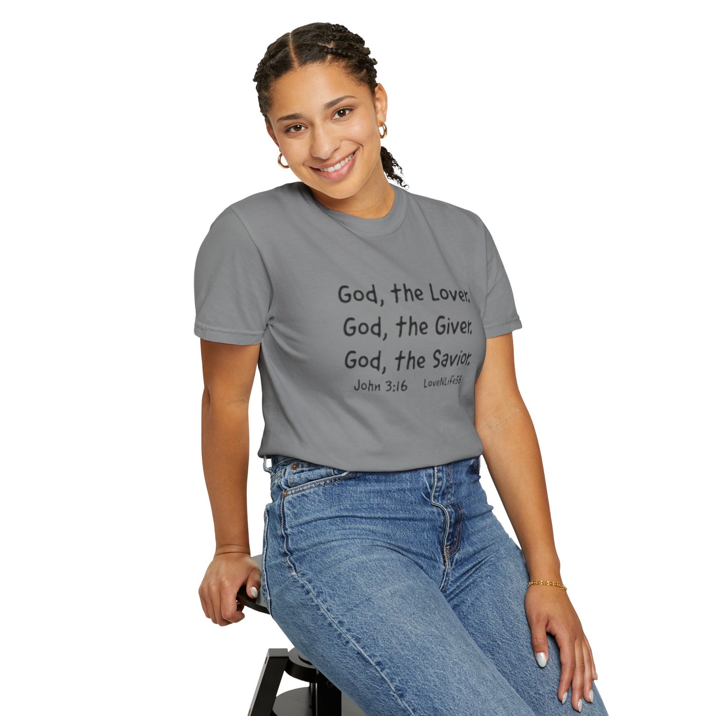 God the Lover Tee- Comfort Colors