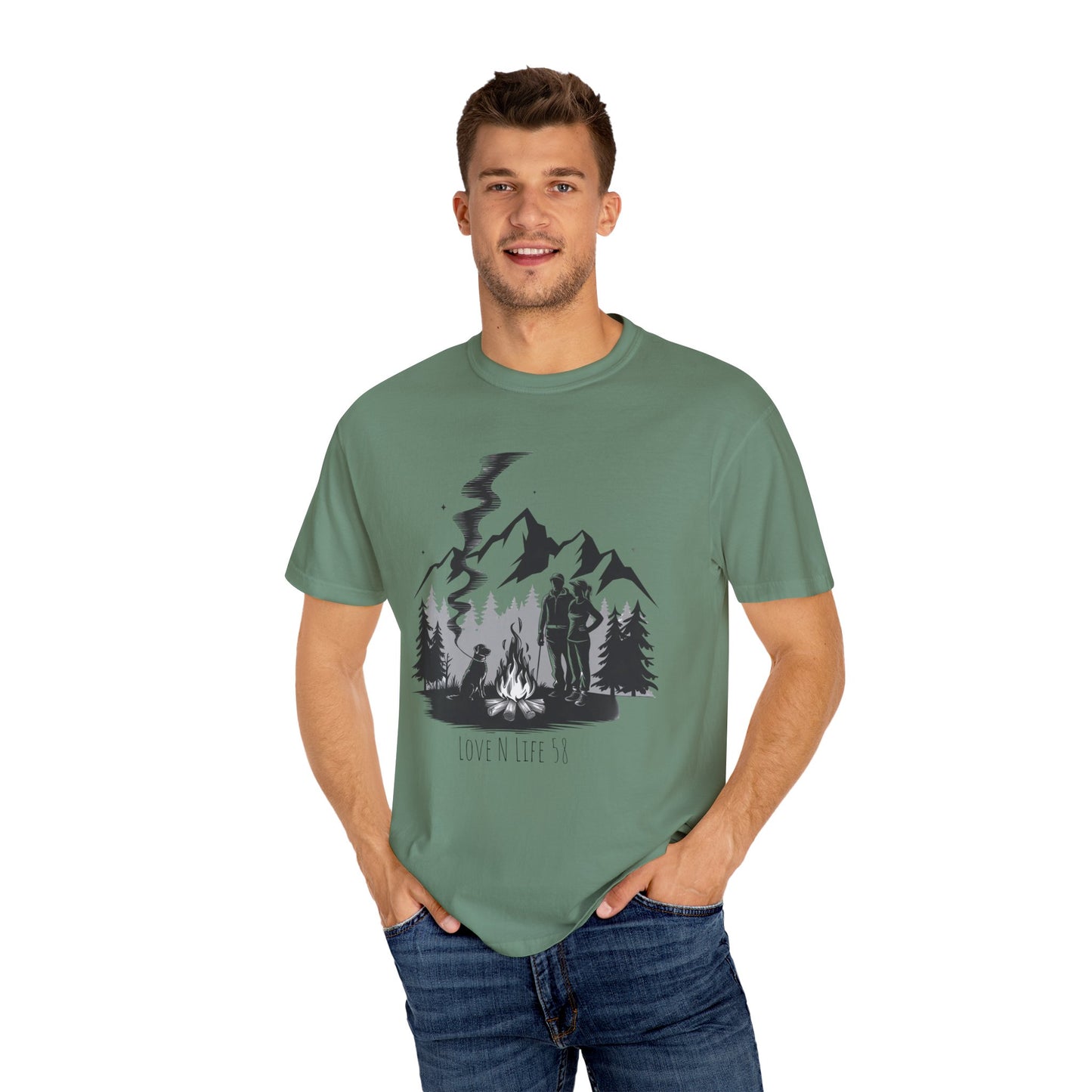 Campfire Dog - Comfort Colors