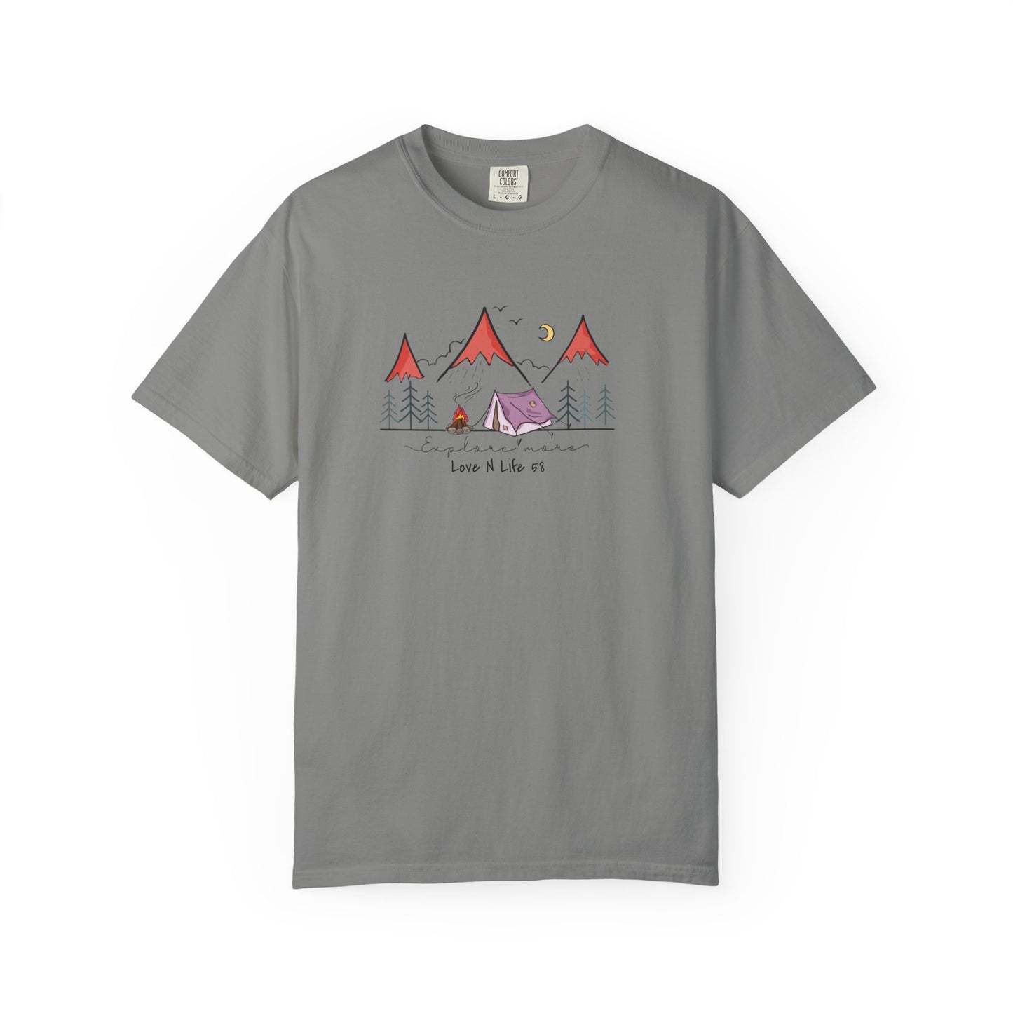 Explore More Tee - Comfort Colors