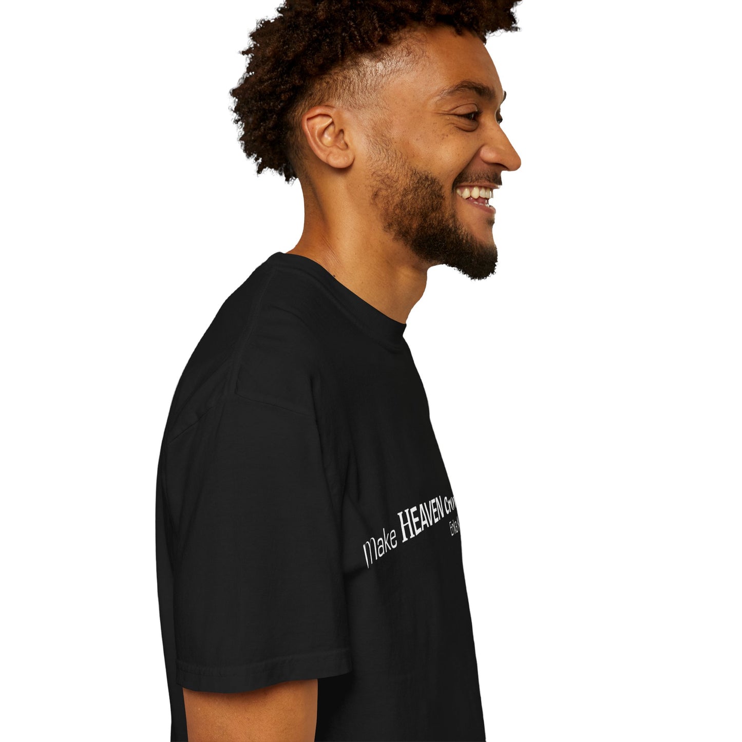 Make Heaven Crowded Tee Erika Kirk - Comfort Colors