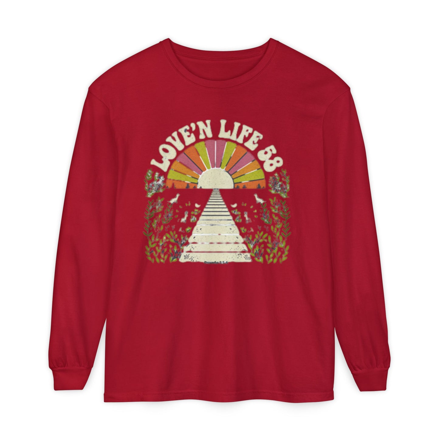 Lovin' Life Sunset Long Sleeve Tee