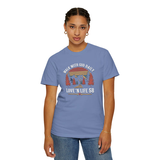 Walk With God Daily Tee - Comfort Colors