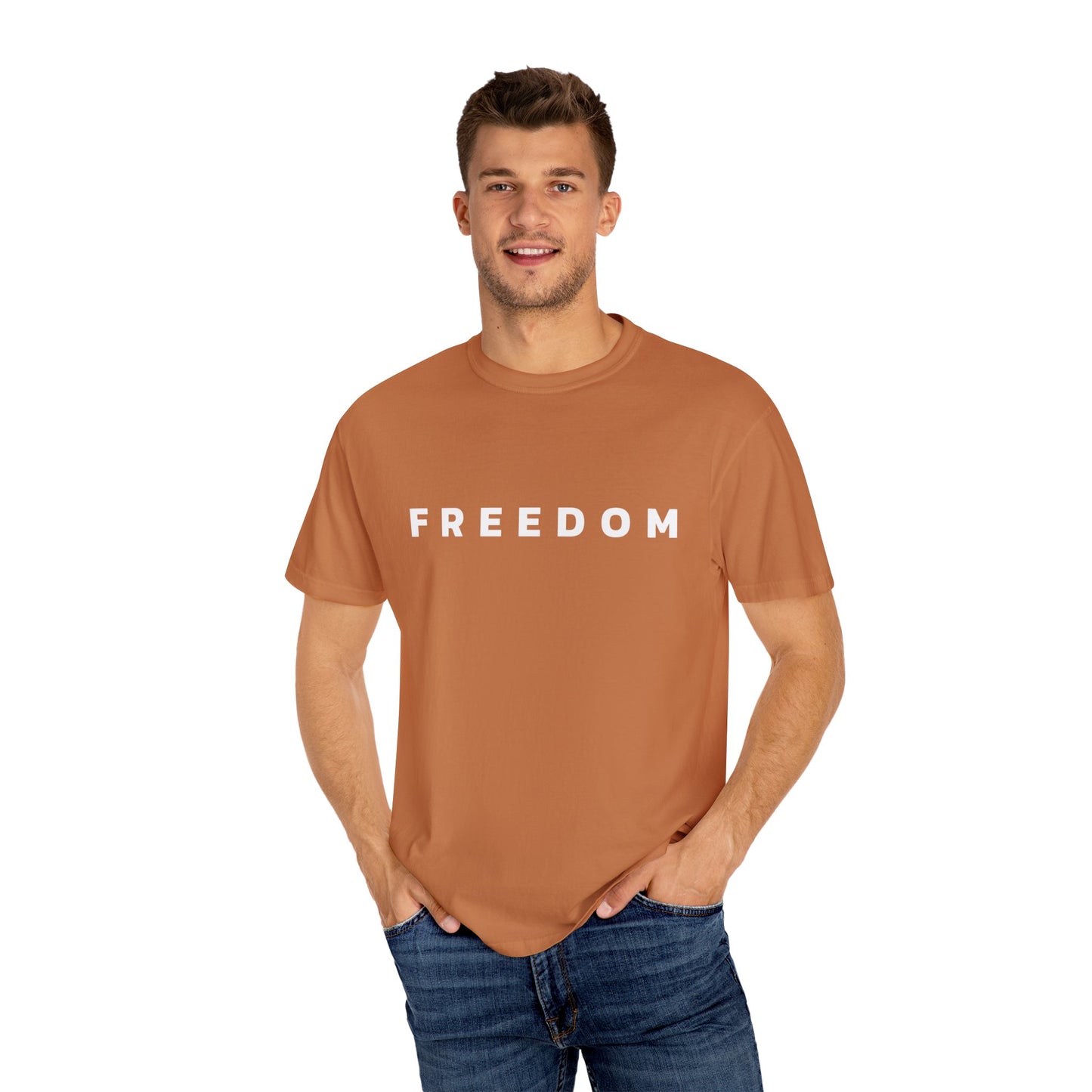 F R E E D O M Tee - Comfort Colors Charlie Kirk