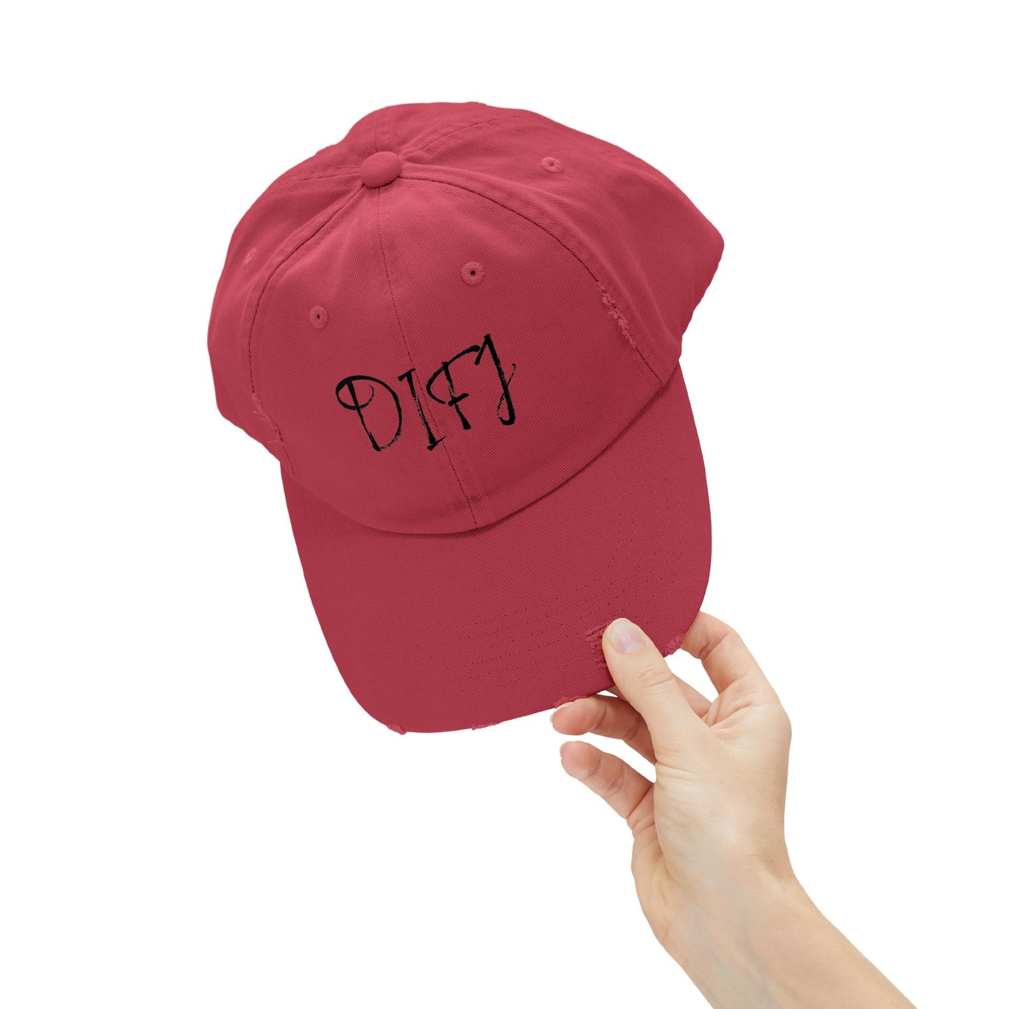 DIFJ - DO IT FOR JESUS - Distressed Unisex Cap