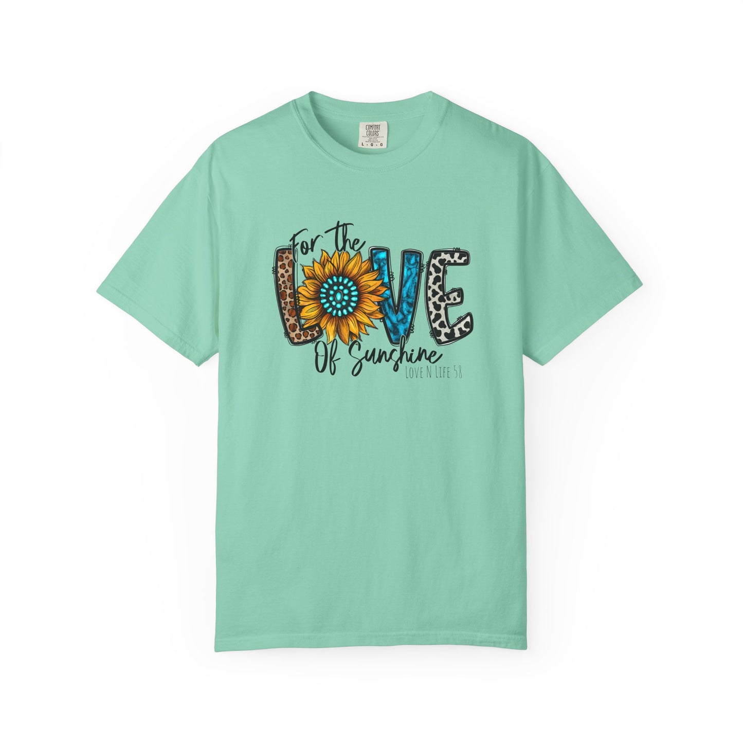 For the Love of Sunshine Tee - Comfort Colors