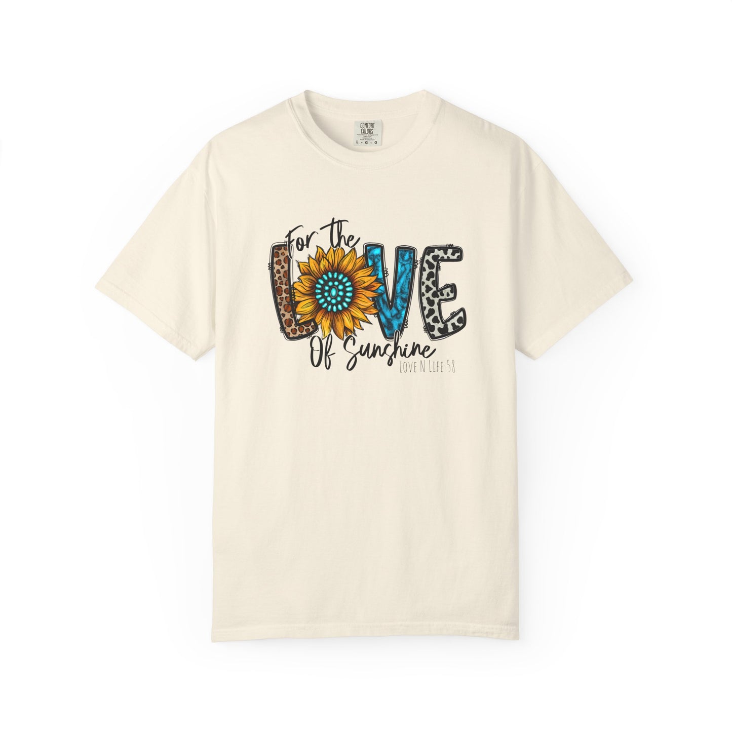 For the Love of Sunshine Tee - Comfort Colors