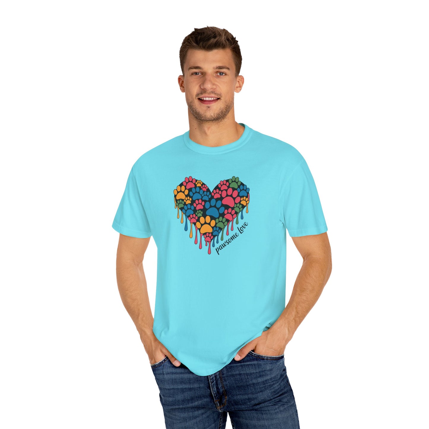 Pawsitive Love Tee - Comfort Colors