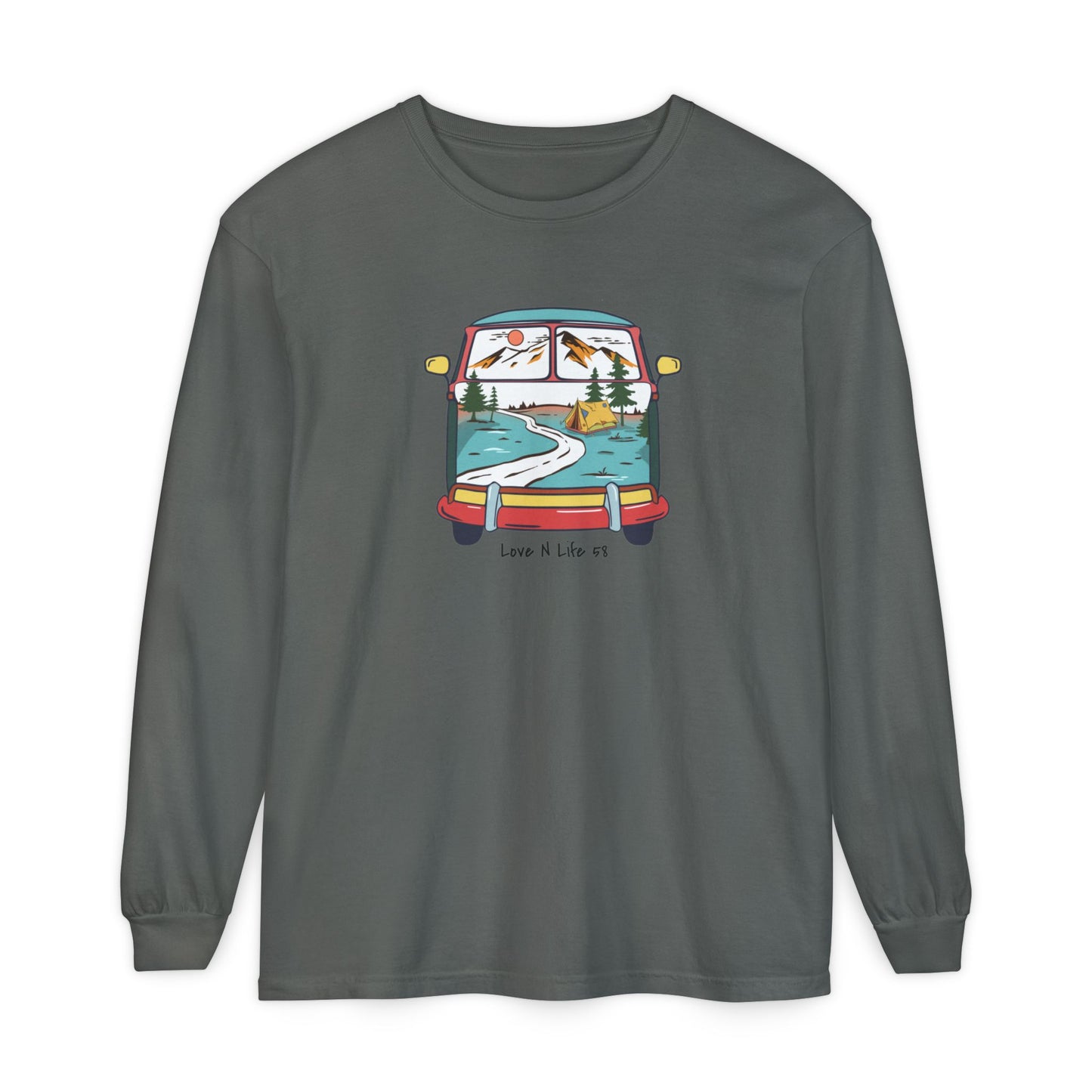VW VAN Love N Life 58 Long Sleeve Tee