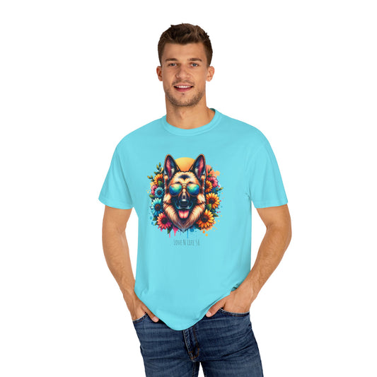 Love n' Life German Shepard Tee - Comfort Colors