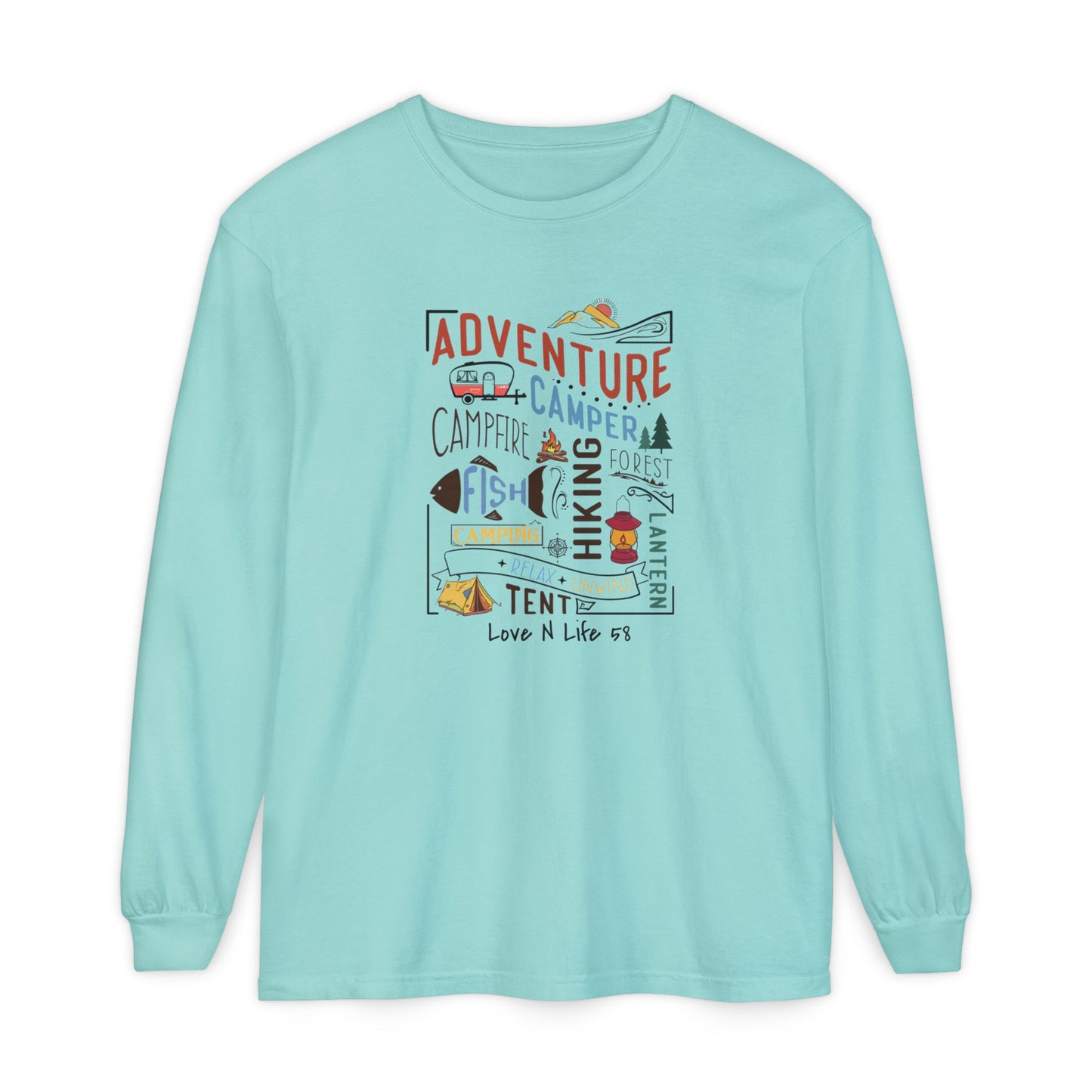 Adventure Awaits Long Sleeve Tee
