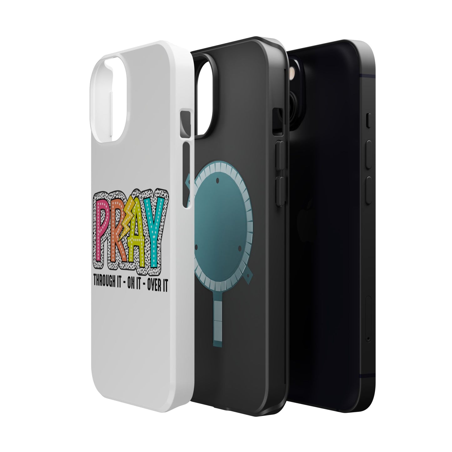 Pray Magnetic Phone Case - Inspirational Tough Case, Prayer Phone Cover