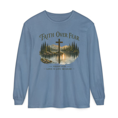 Faith Over Fear Long Sleeve Tee