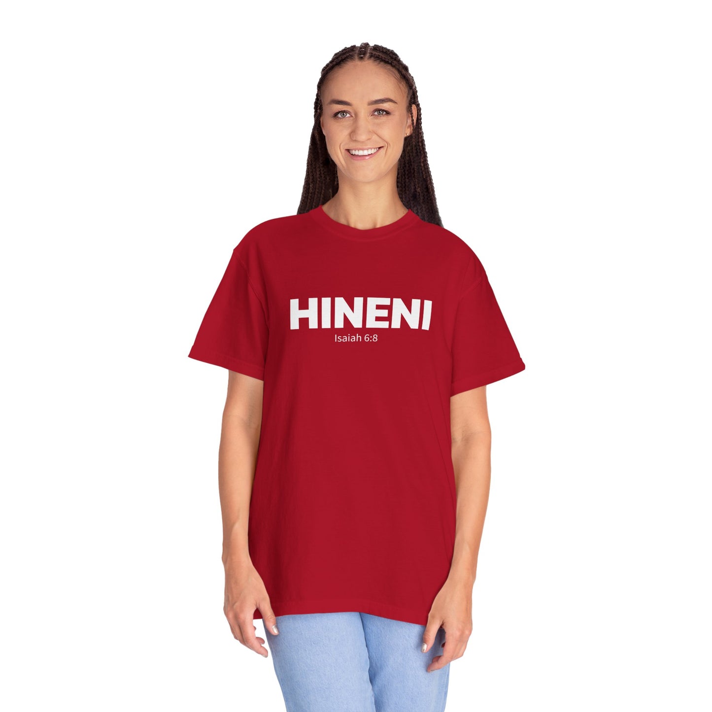 HINENI Isaiah 6:8 Tee